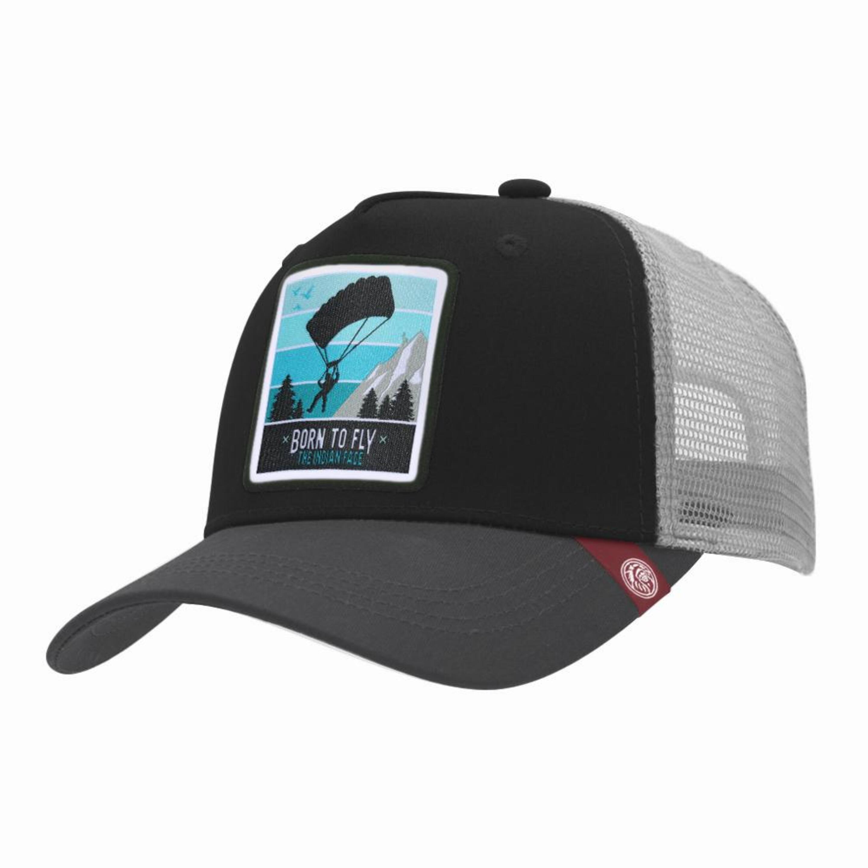 Gorra Trucker Born To Fly Negro The Indian Face Para Hombre Y Mujer