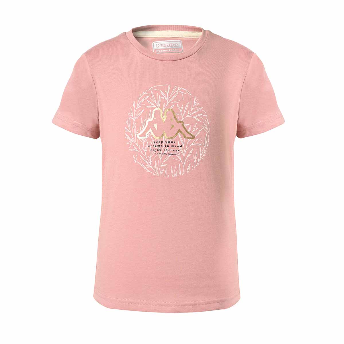 Camiseta Kappa Bts Bessya - rosa - 