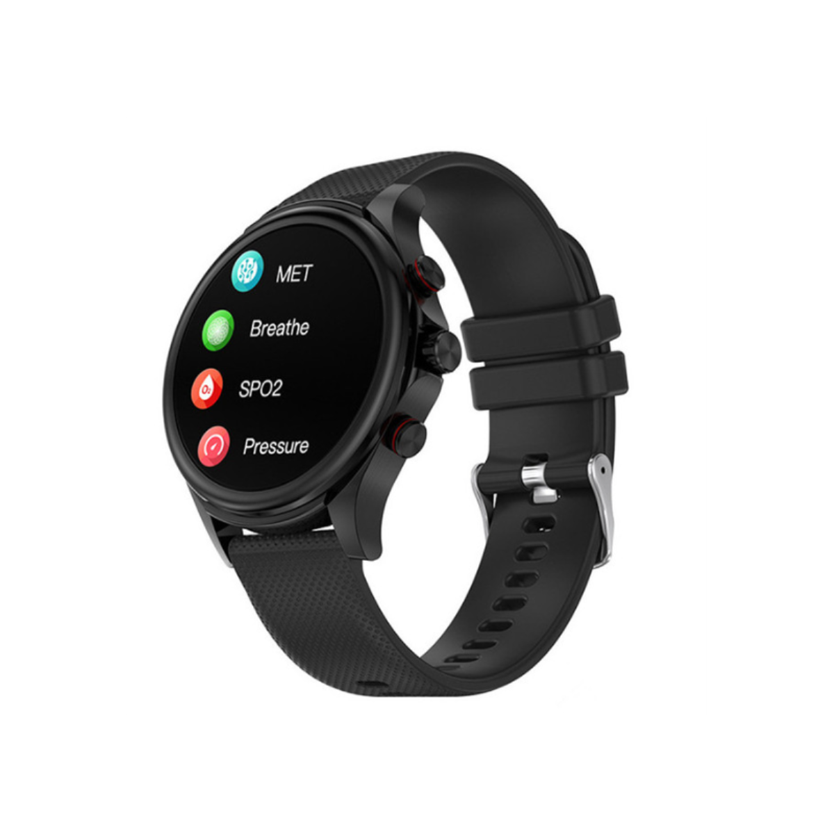 Reloj Inteligente Smartek Unisex,ip67, Con Llamadas, Bluetooth, Rastreador De Fitness - negro - 