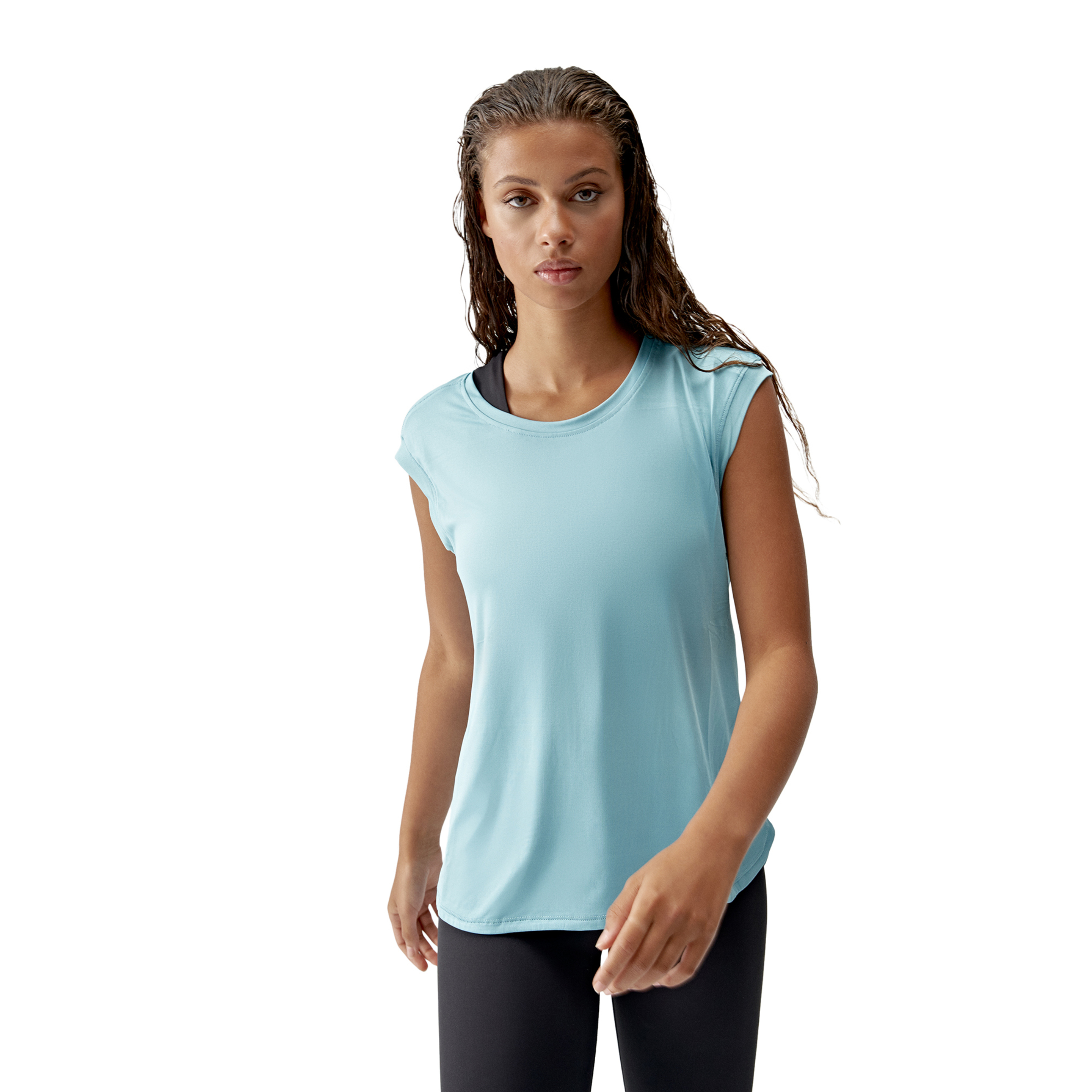 Camiseta  Born Living Yoga Odetta - azul-cielo - 
