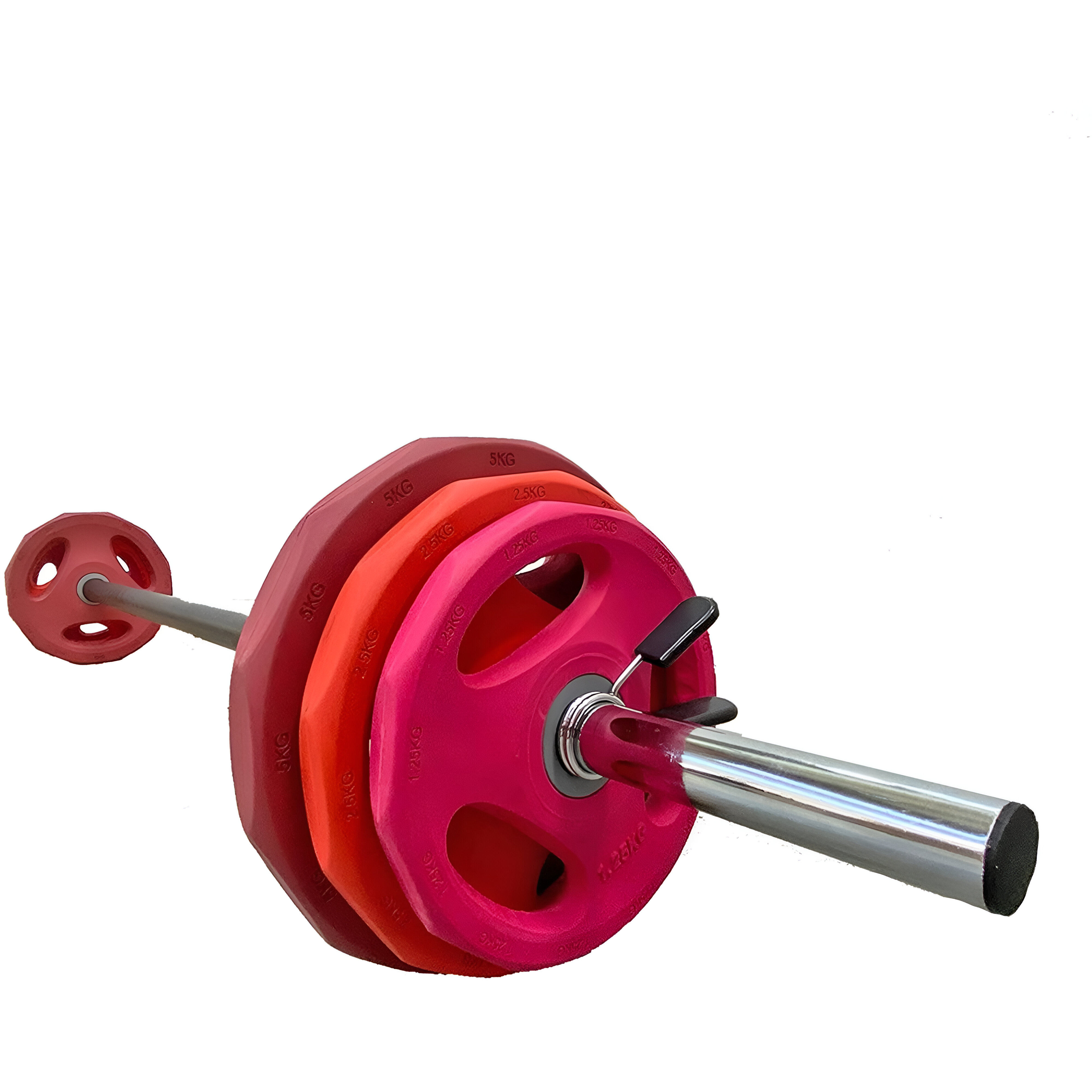 Completo Pump Set 20 Kg 30 Mm Fitness - multicolor - 