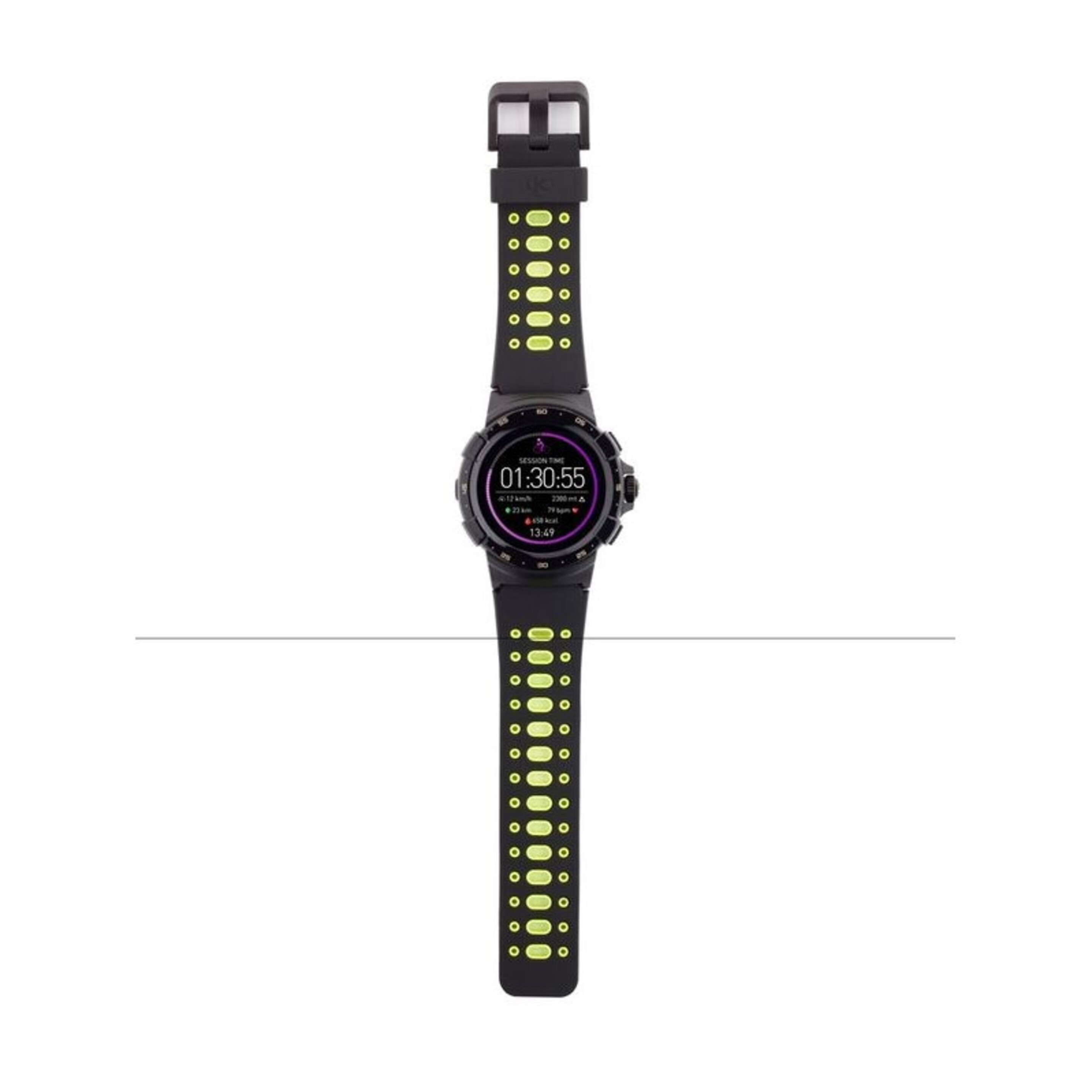 Reloj Mykronoz Zesport 2 - Negro/Amarillo - Smartwatch  MKP