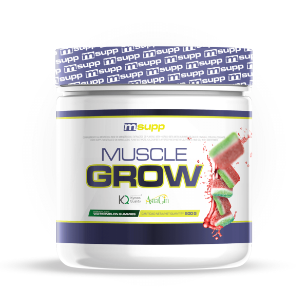 Mg Amino Muscle Grow - 500g De Mm Supplements Sabor Sandias De Gominola -  - 