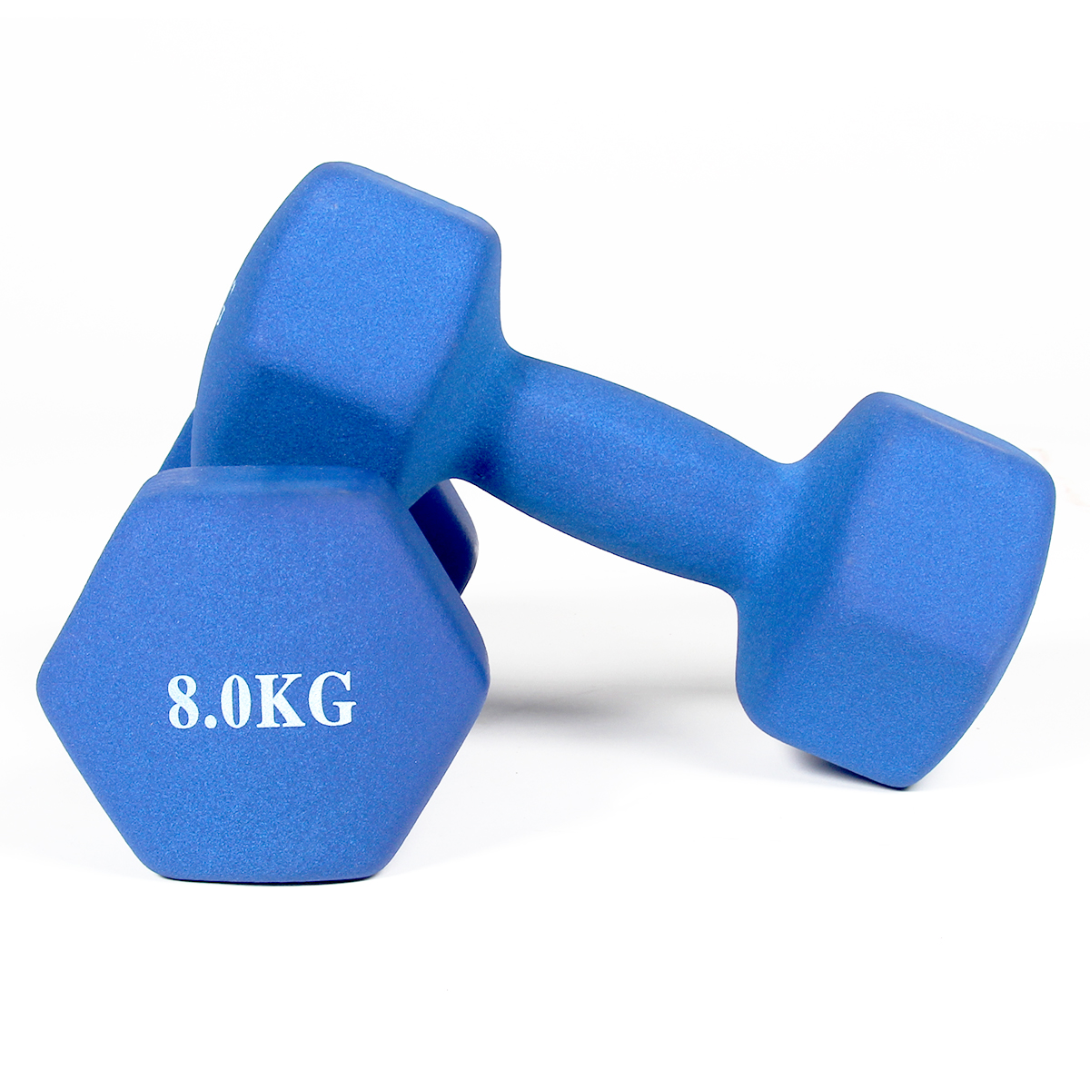 Halteres De Neoprene Para Musculação E Fitness (conjunto De 2) | 2 X 8 Kg