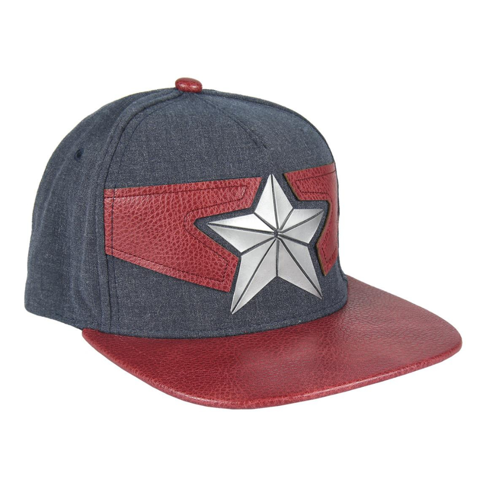 Gorra Capitán América - gris - 