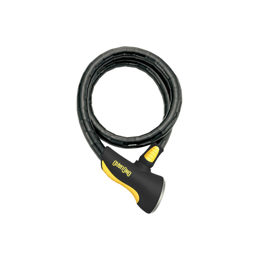 Cerradura De Cable Onguard Rottweiler-100cmx20mm - negro-amarillo - 