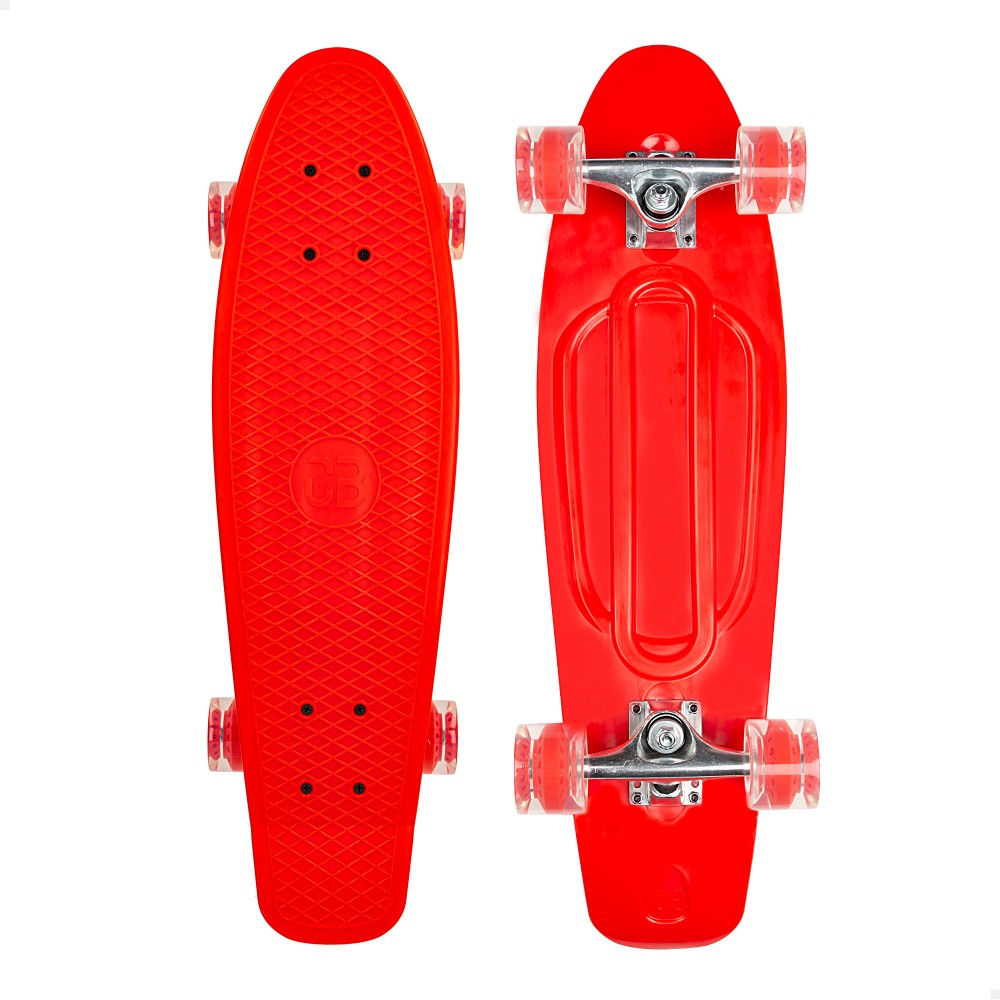 Skateboard 4 Ruedas Cb Riders 71 Cm - rojo - 
