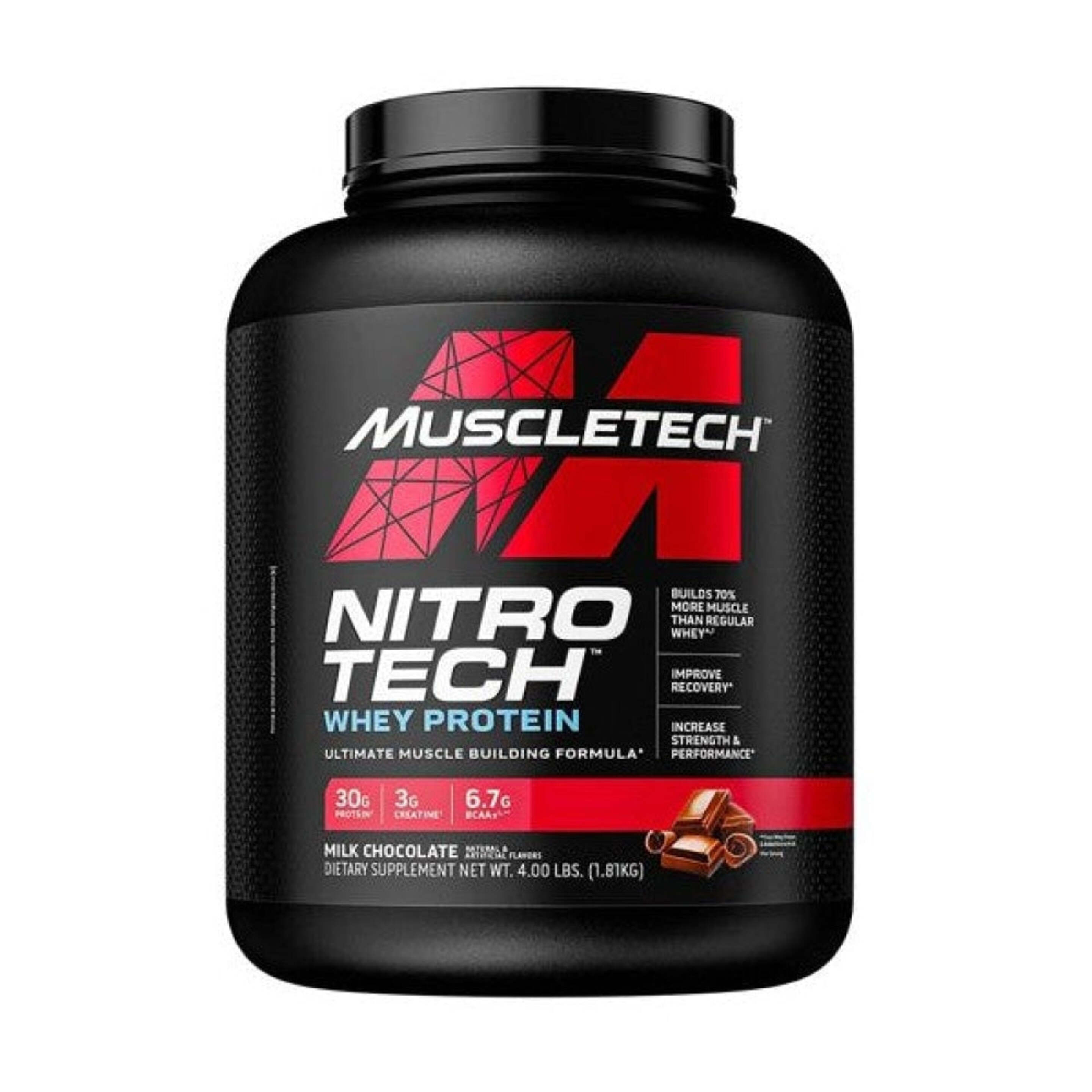 Nitrotech Whey Protein 1,81 Kg Chocolate