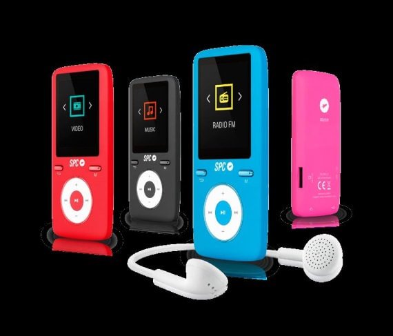 Spc Pure Sound Colour 2 Reproductor Mp3/mp4