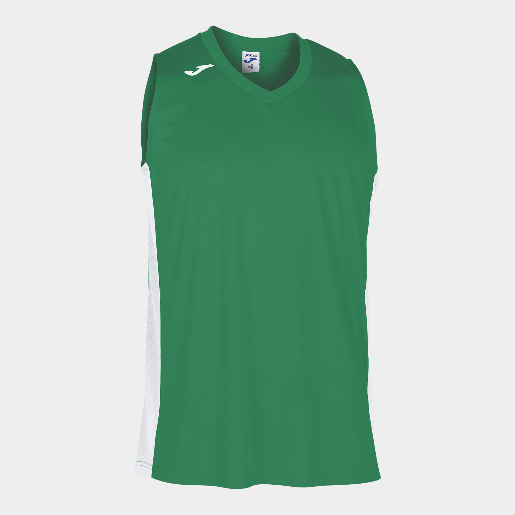 T-shirt De Alça Joma Cancha Iii Verde Branco