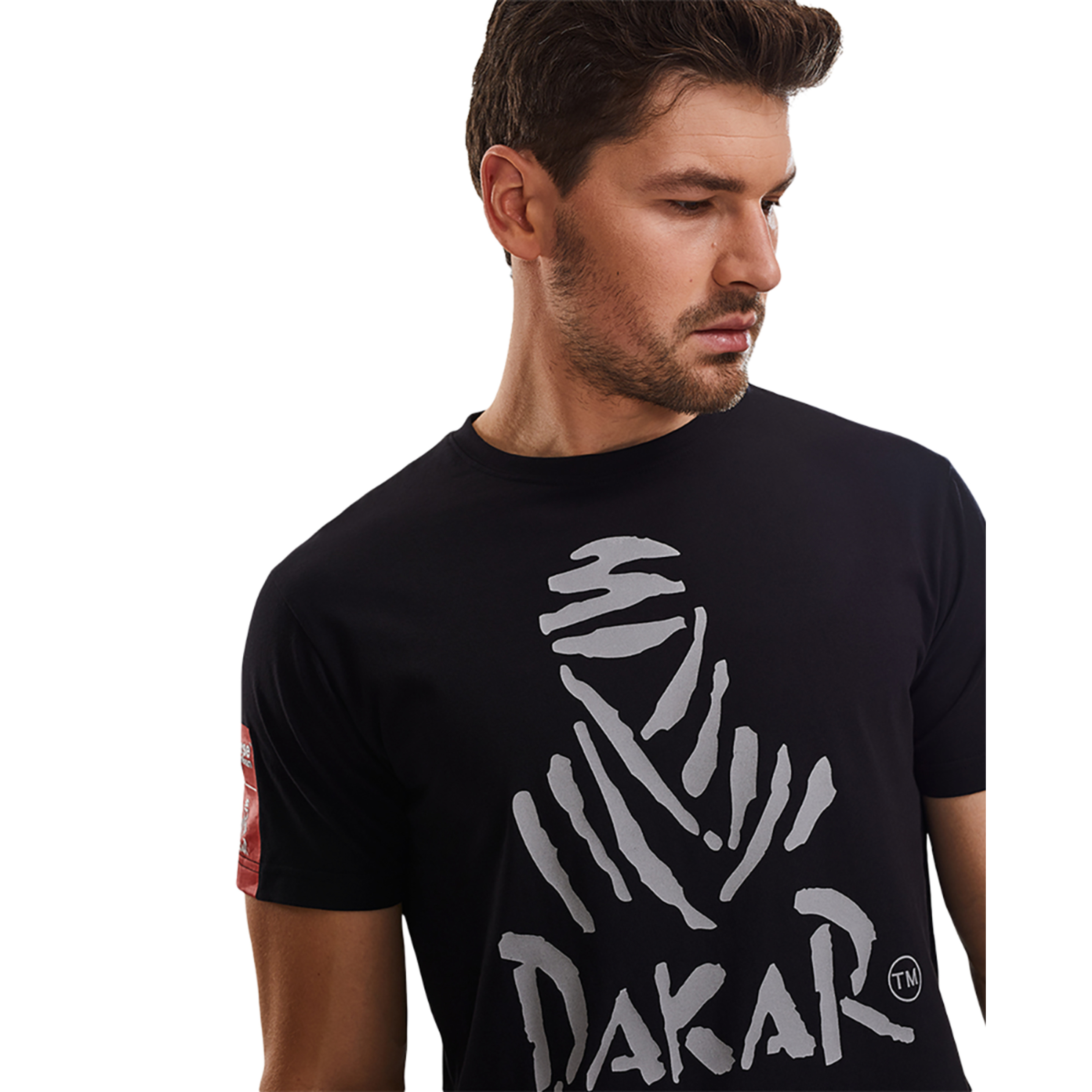 Camiseta Dakar Shoes Dext 0132 - Negro  MKP