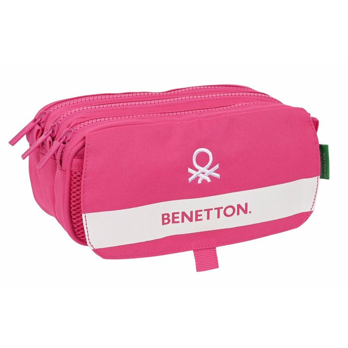 Portatodo Triple Benetton Raspberry 21,5 X 10 X 8 Cm