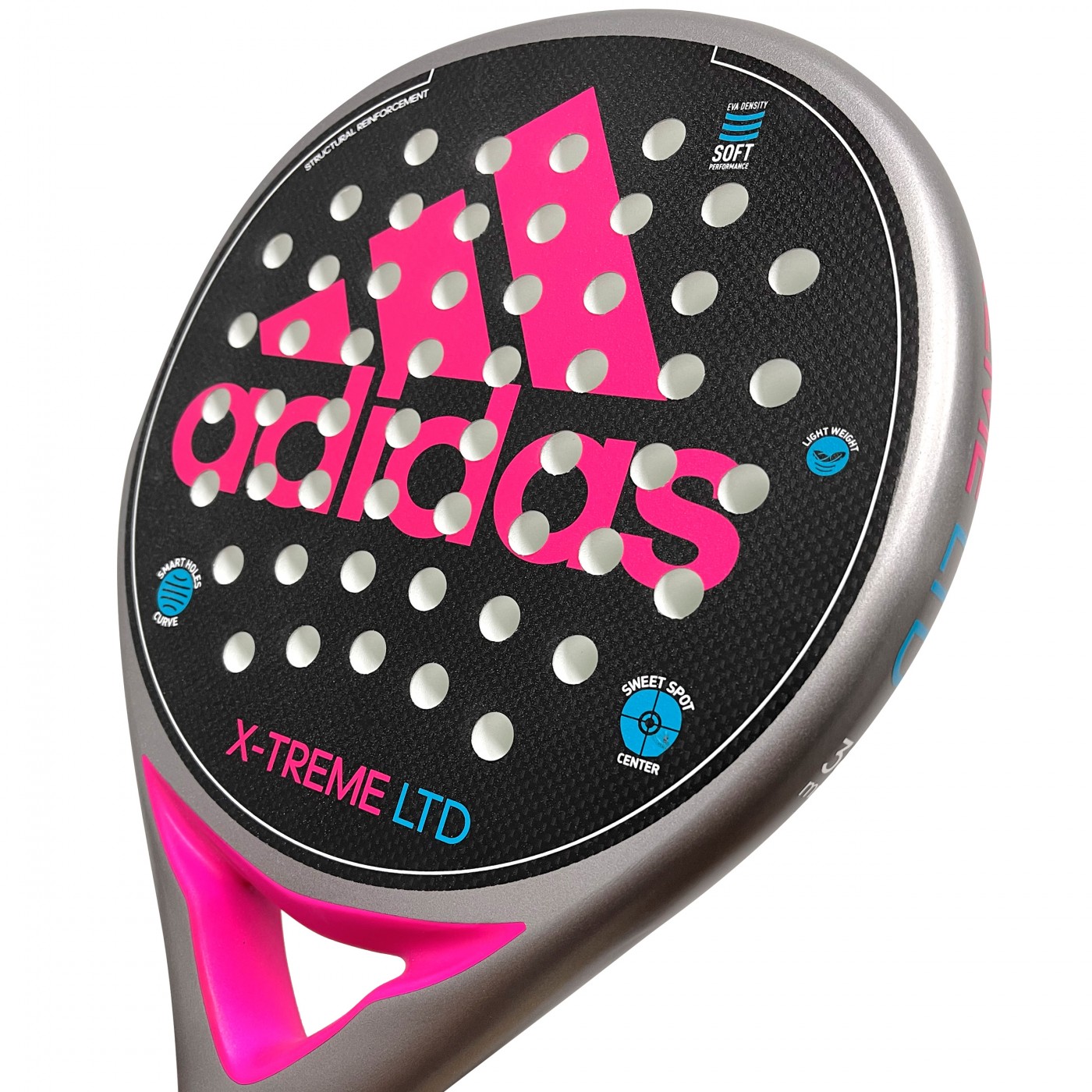 Raquete De Padel  adidas X-treme Ltd Pink