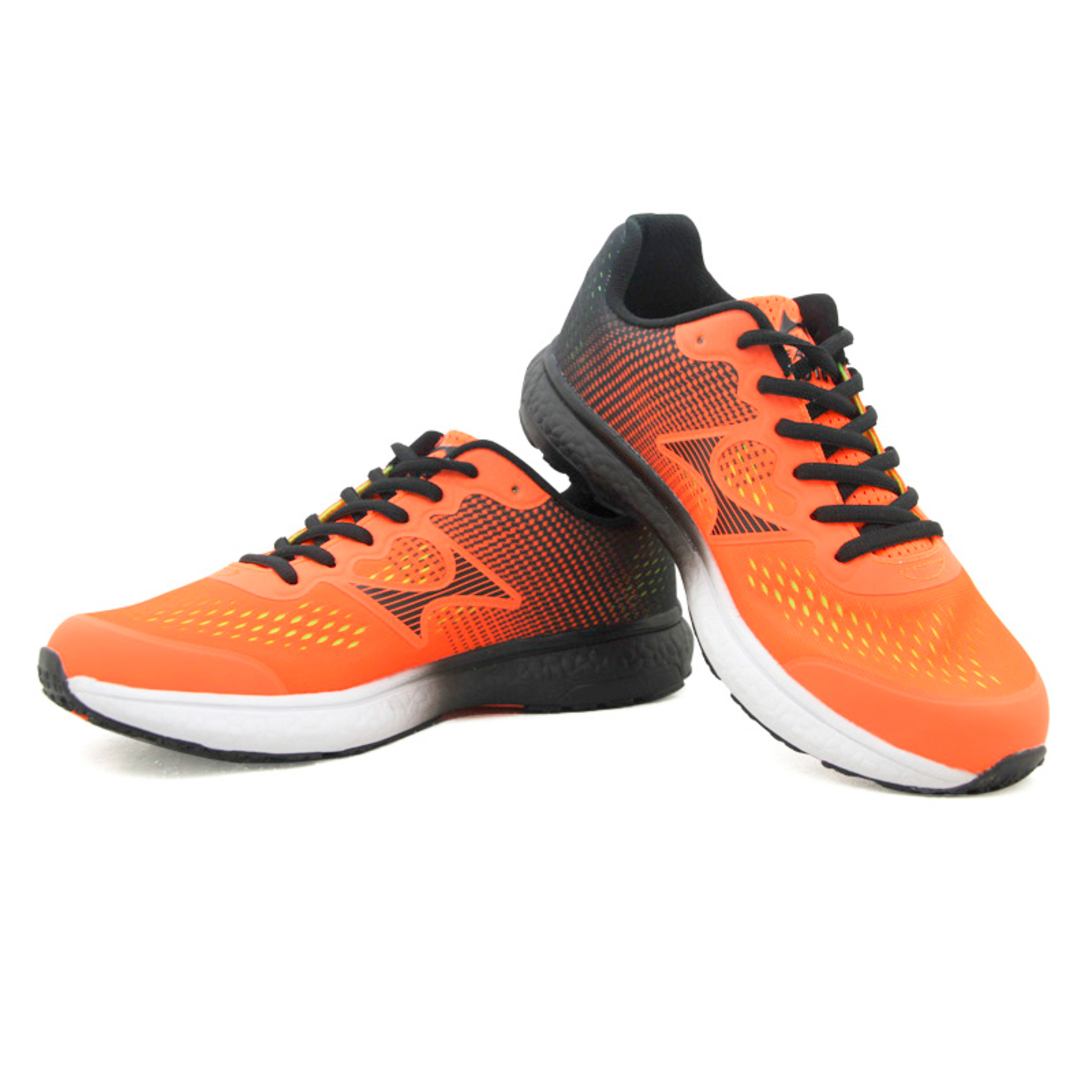 Zapatillas Running Profesional Health 5019 - naranja/negro  MKP
