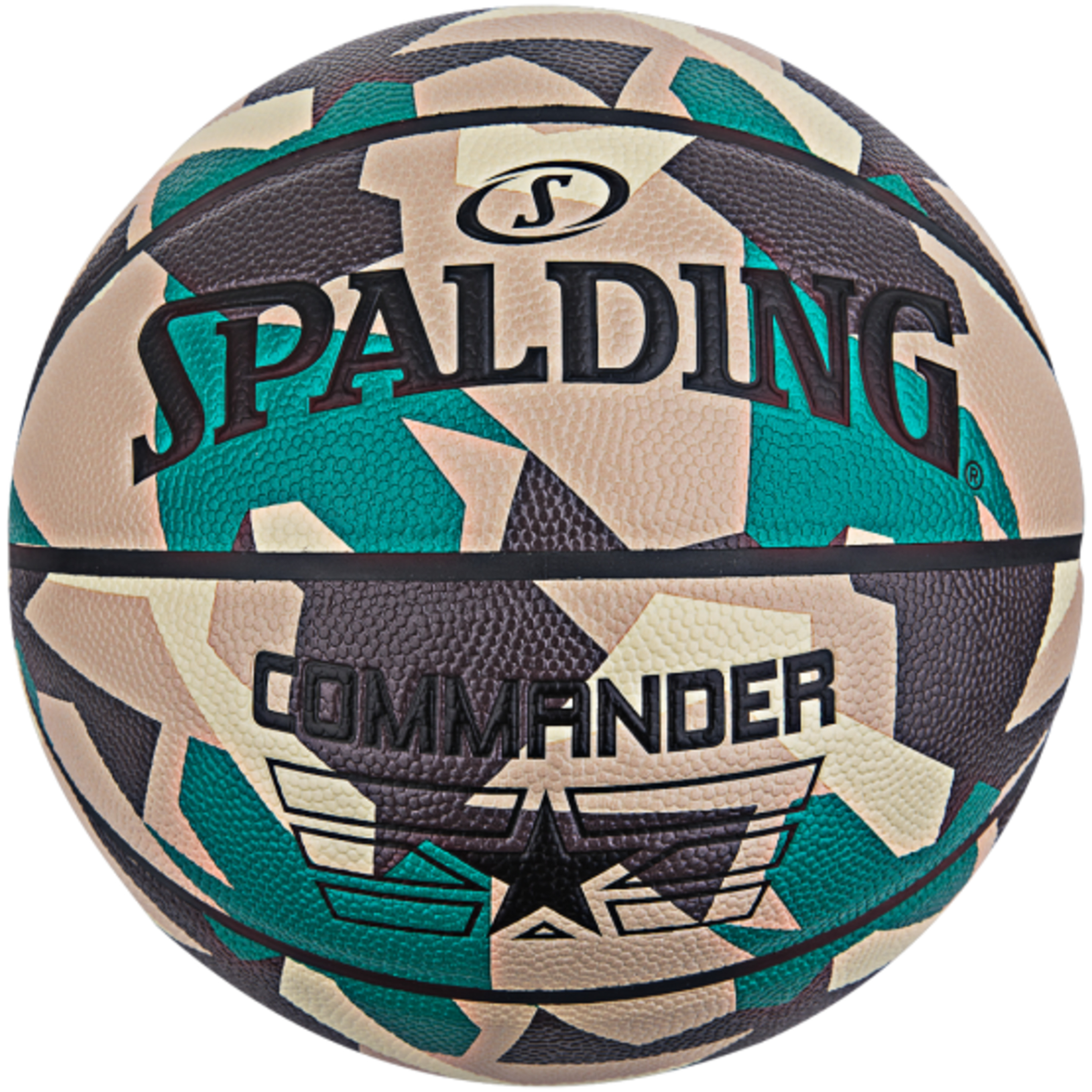 Spalding Commander Poly Sz7 Basquetebol - multicolor - 
