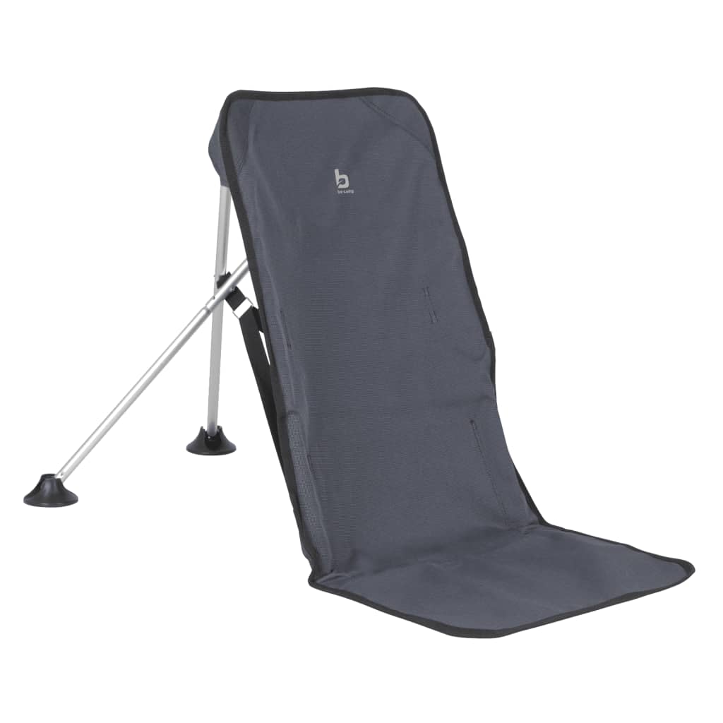 Bo-camp Silla De Camping De Aluminio Gris Antracita