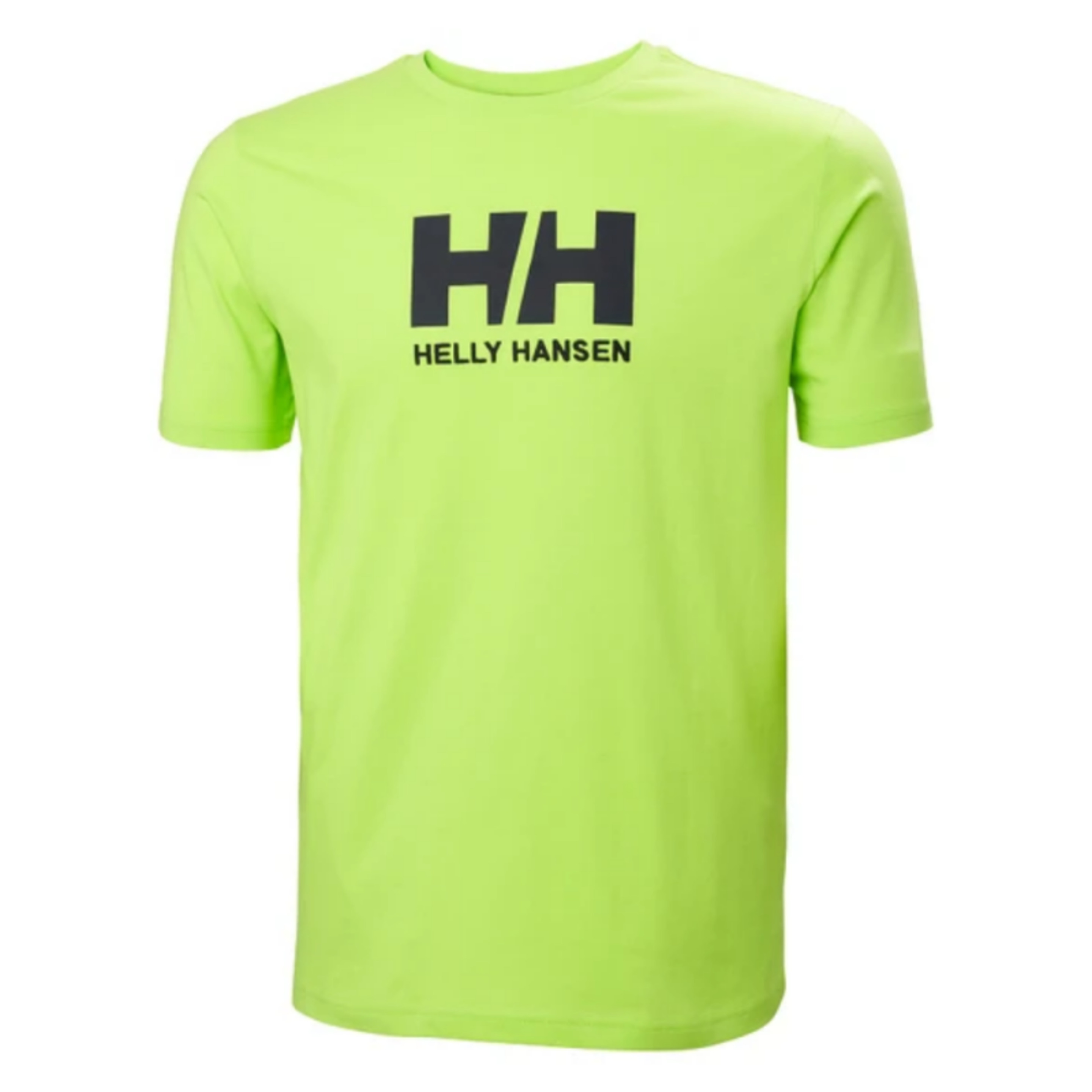 Camiseta Helly Hansen Hh Logo Manga Corta - verde-lima - 