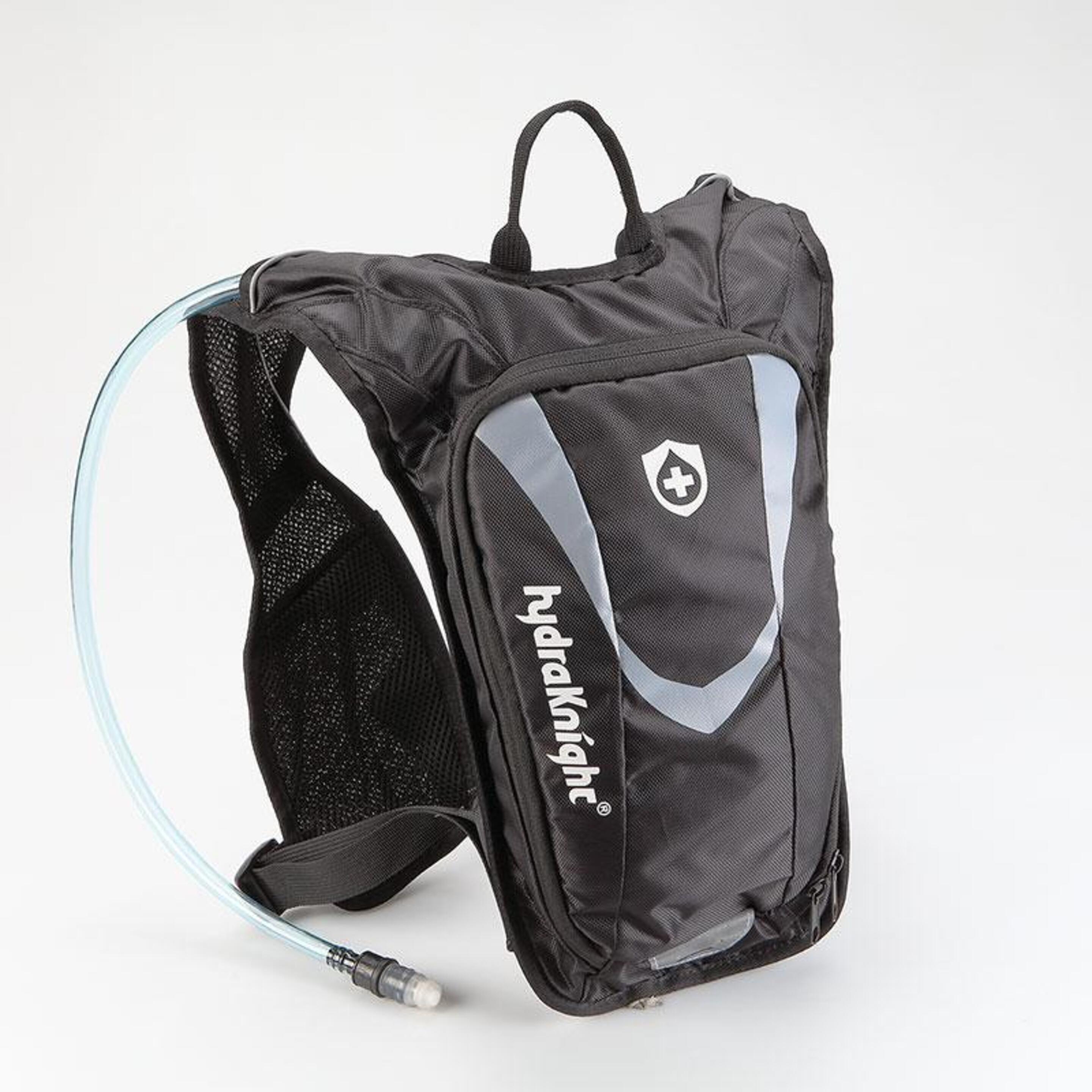 Mochila De Hidratação Sherpa + Bolsa De água - Preto/Cinzento - Bag Hidratação Backpack Água Sherpa + 1,5 L preto / cinza | Sport Zone MKP