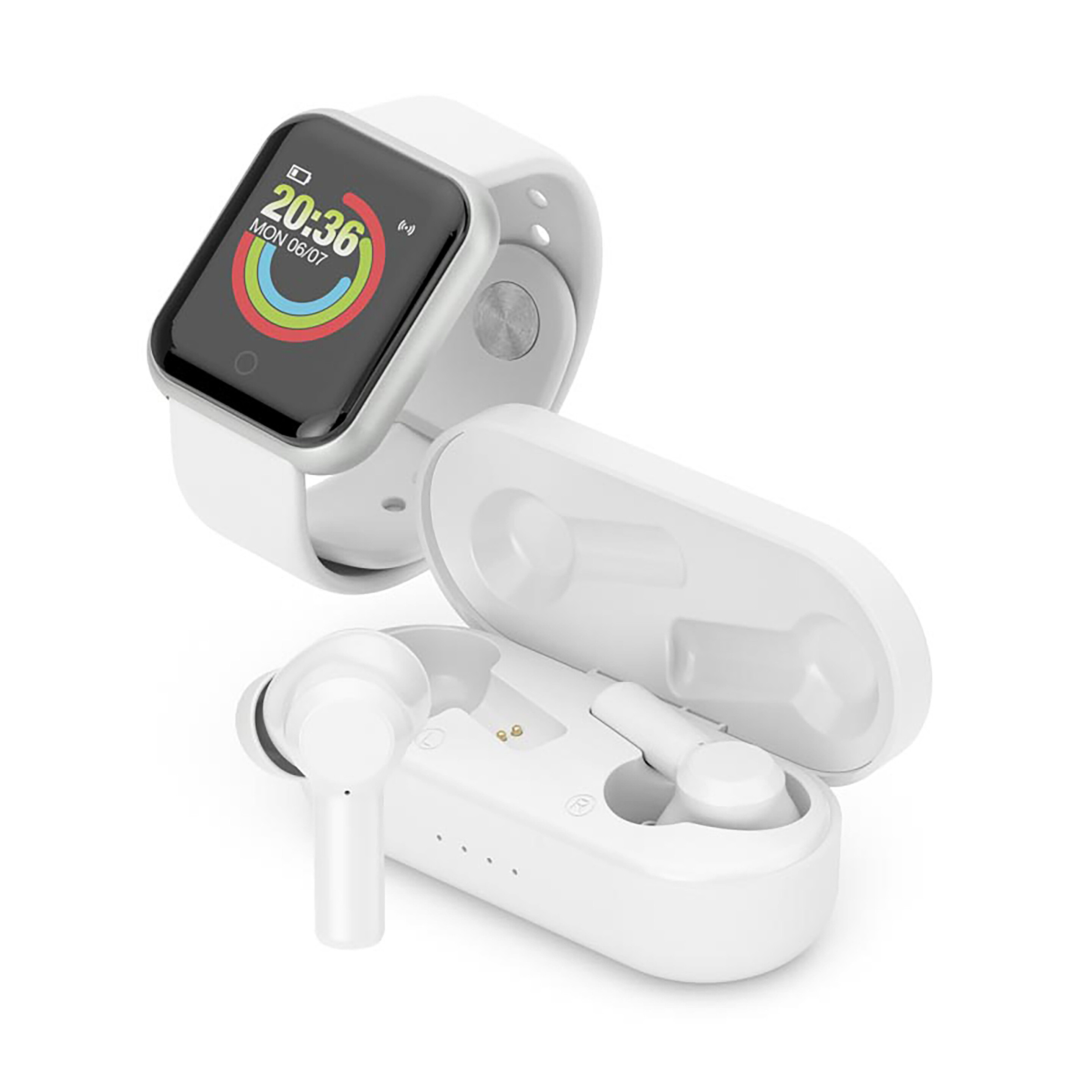 Pack Urban Ledwood Auriculares True Wireless Y Smartwatch