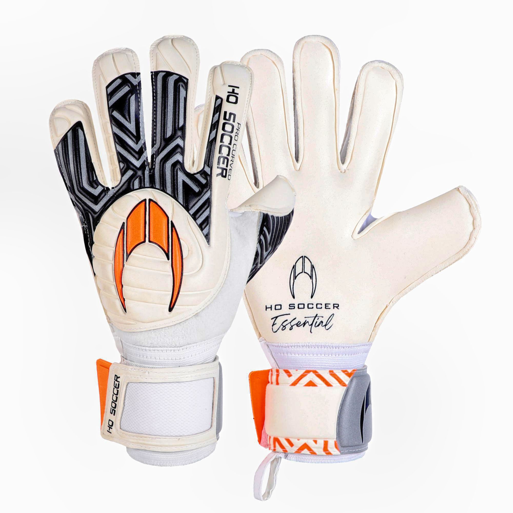 Luvas Guarda-redes Ho Soccer Adulto Pro Curved Duo Essential V2 Branco