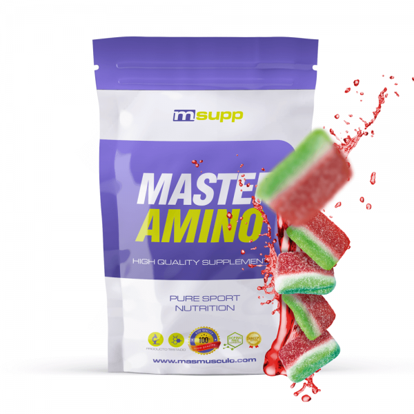 Master Amino - 800g De Mm Supplements Sabor Sandias De Gominola