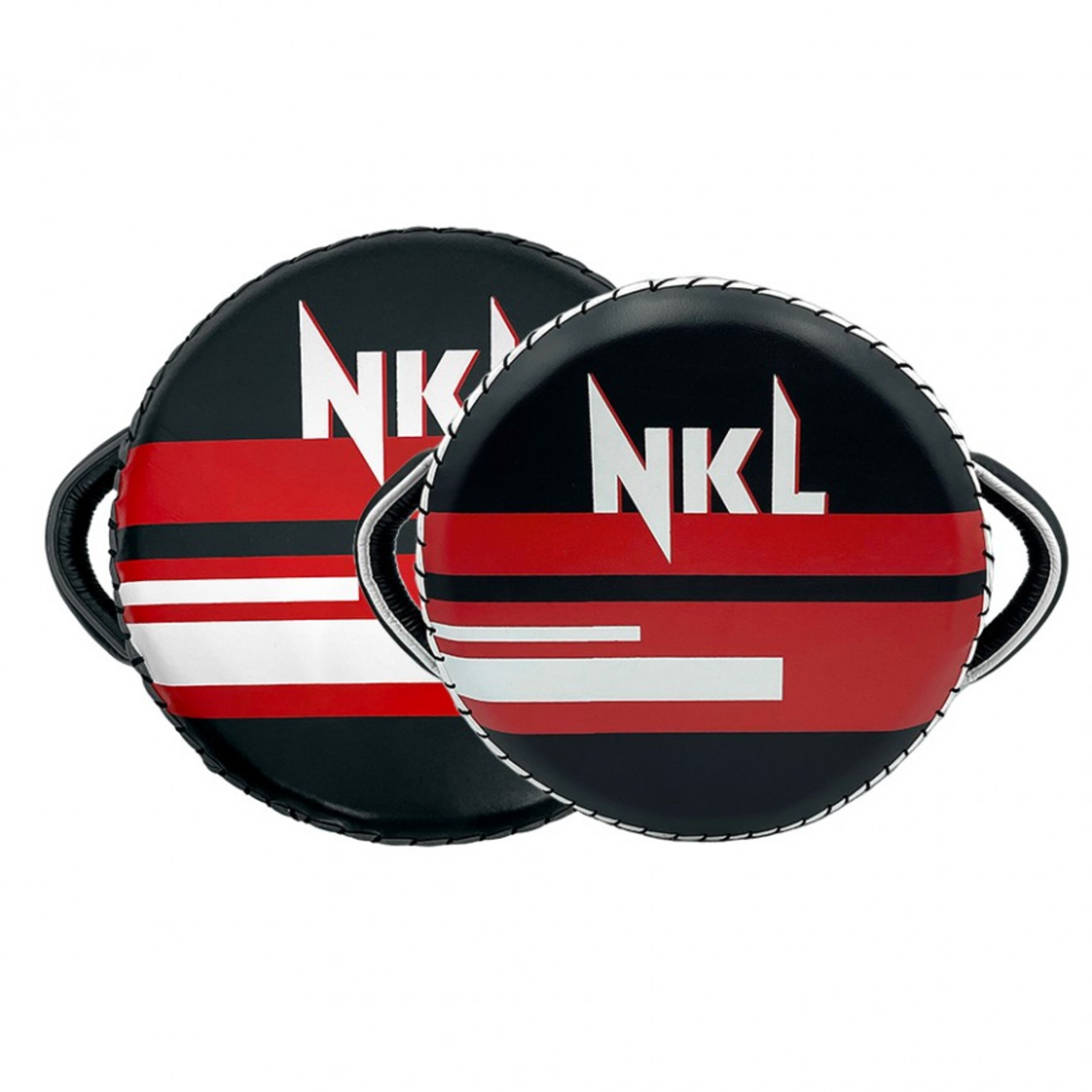 Escudo De Golpeo Nkl Code - Negro/Rojo - Piel De Bufalo  MKP