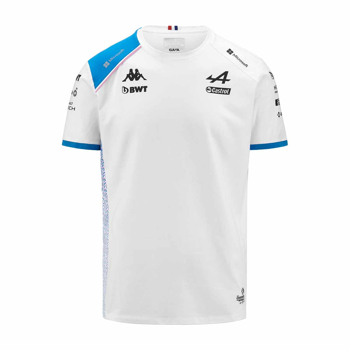 Camiseta Kappa Amiry Alpine F1 - blanco - 