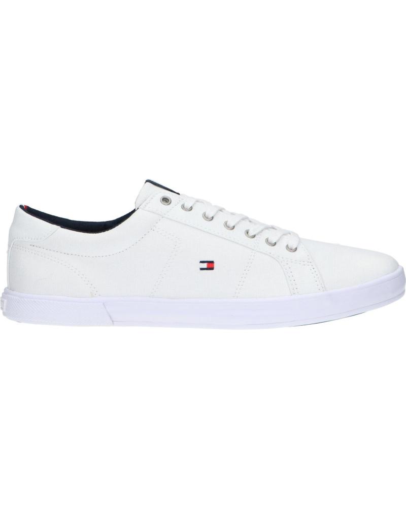 Zapatillas Deporte Tommy Hilfiger Fm0fm01536 Iconic Long Lace Sneaker - blanco - 