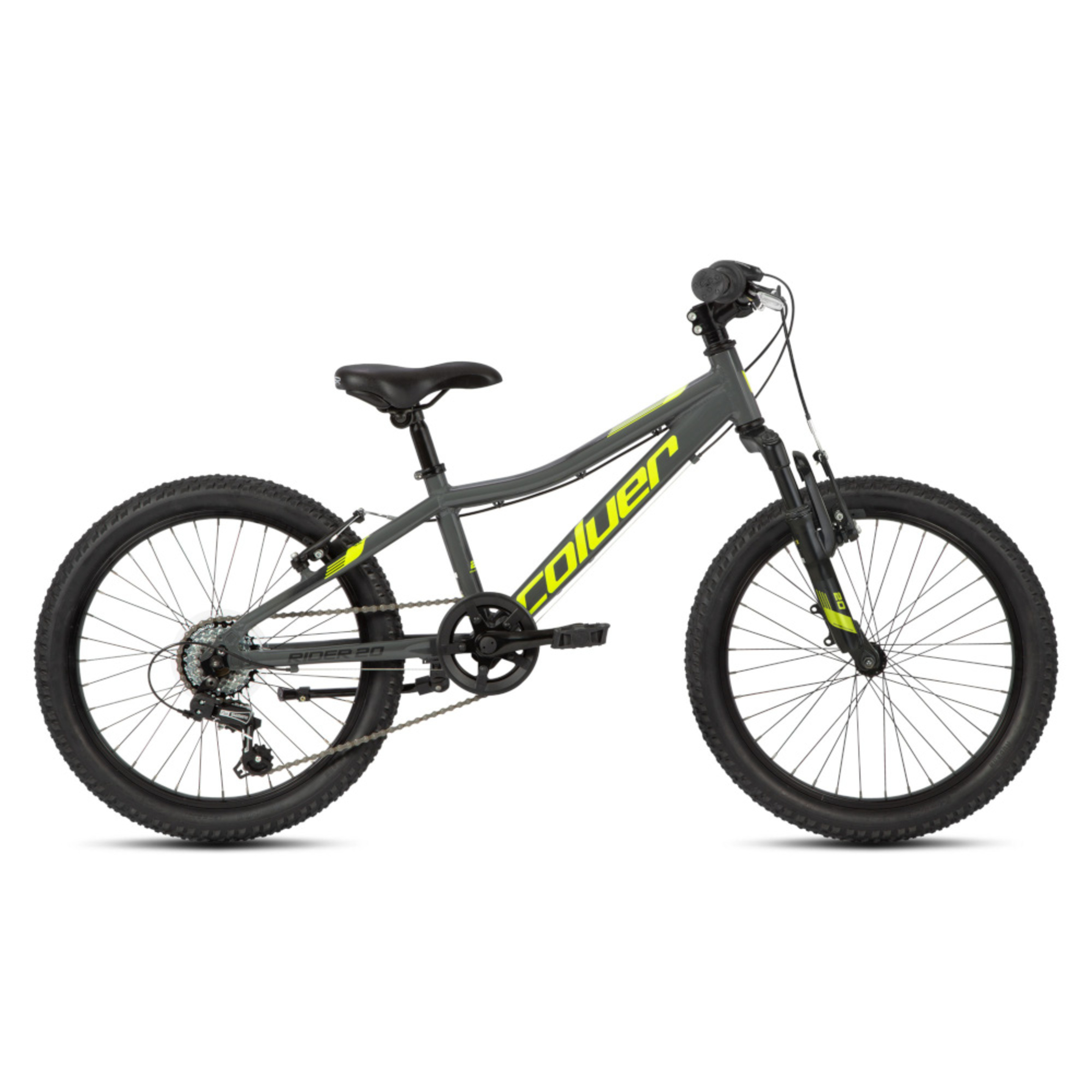 Bicicleta Infantil 20" Coluer Rider Alumínio 6vl Suspensão