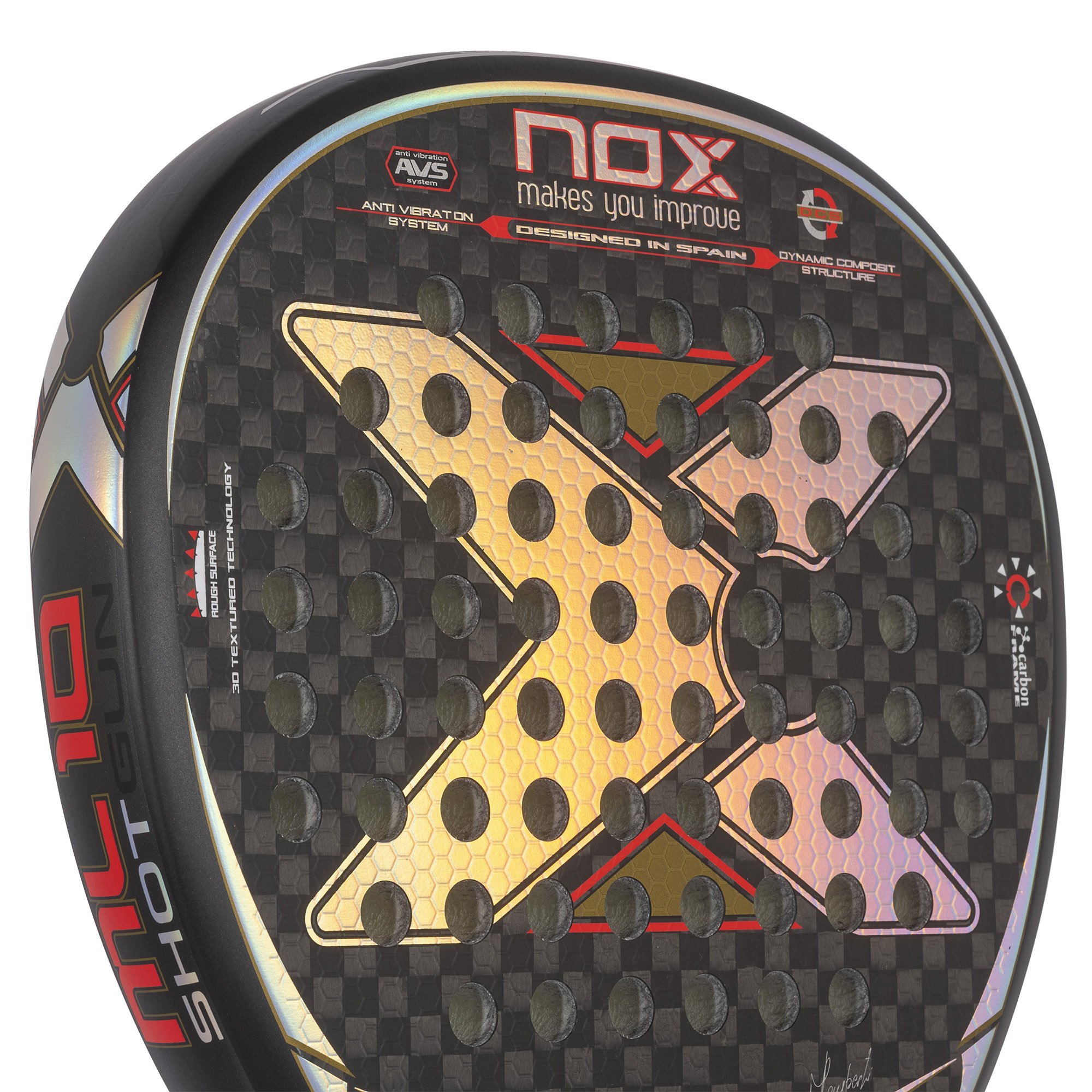 Raquete De Padel  Nox Ml10 Luxury Shotgun