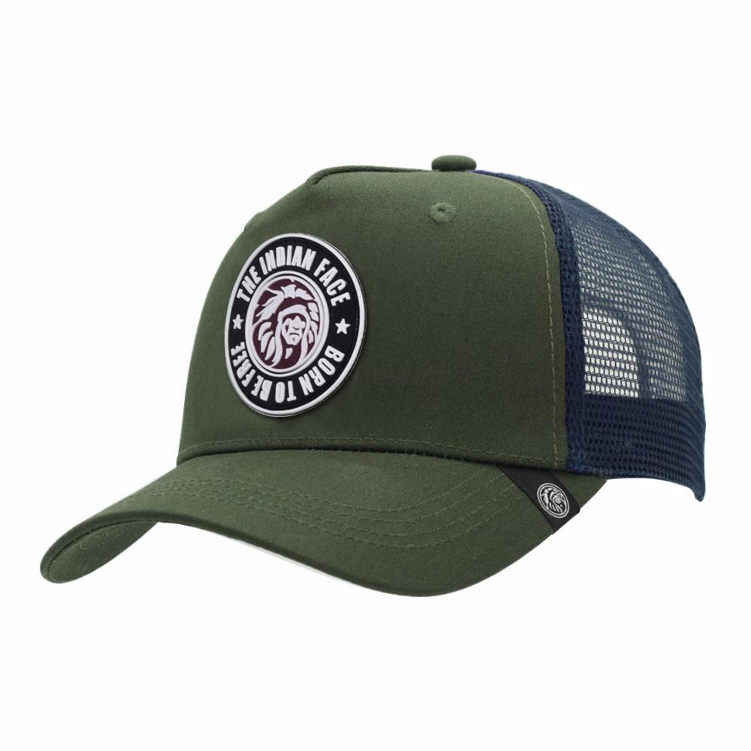 Gorra Trucker Born To Be Free Verde The Indian Face Para Hombre Y Mujer