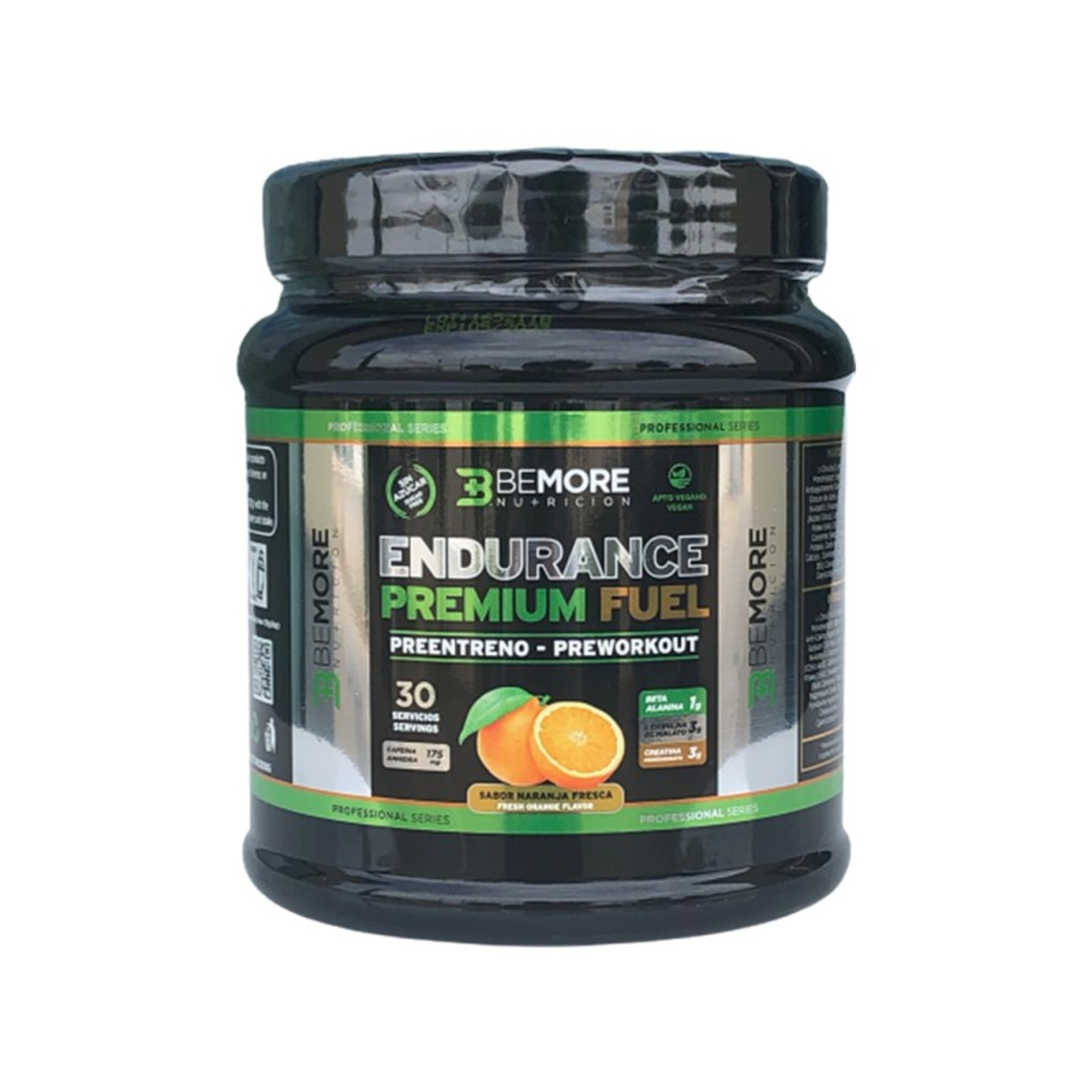 Preentreno Endurance Premium Fuel De Naranja