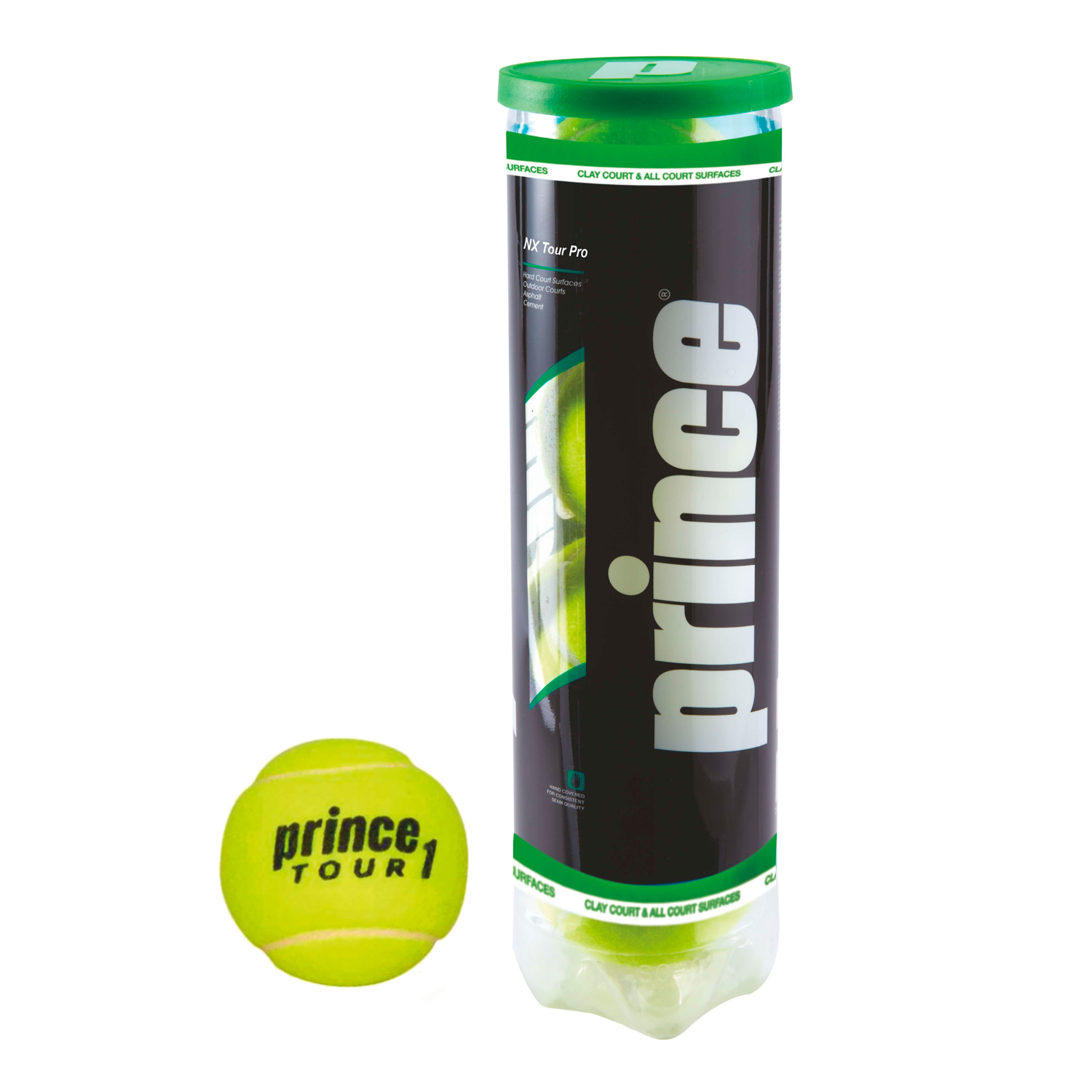 Caixa Com 18 Latas De 4 Bolas De Tênis Prince Championship - amarillo - 