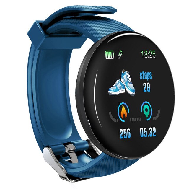 Smartwatch Oem D18 - azul - 