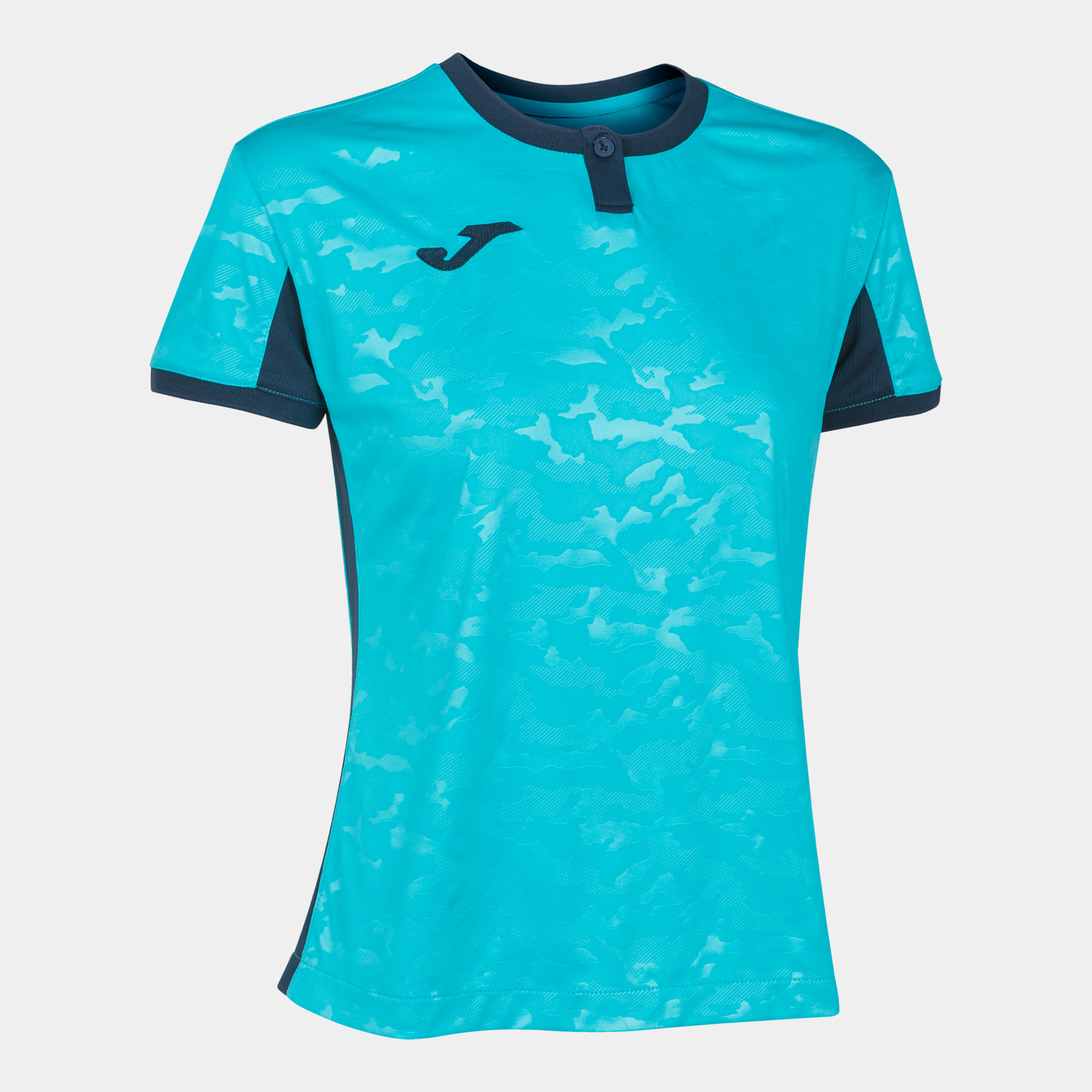 Camiseta Manga Corta Joma Toletum Ii Turquesa Flúor Marino