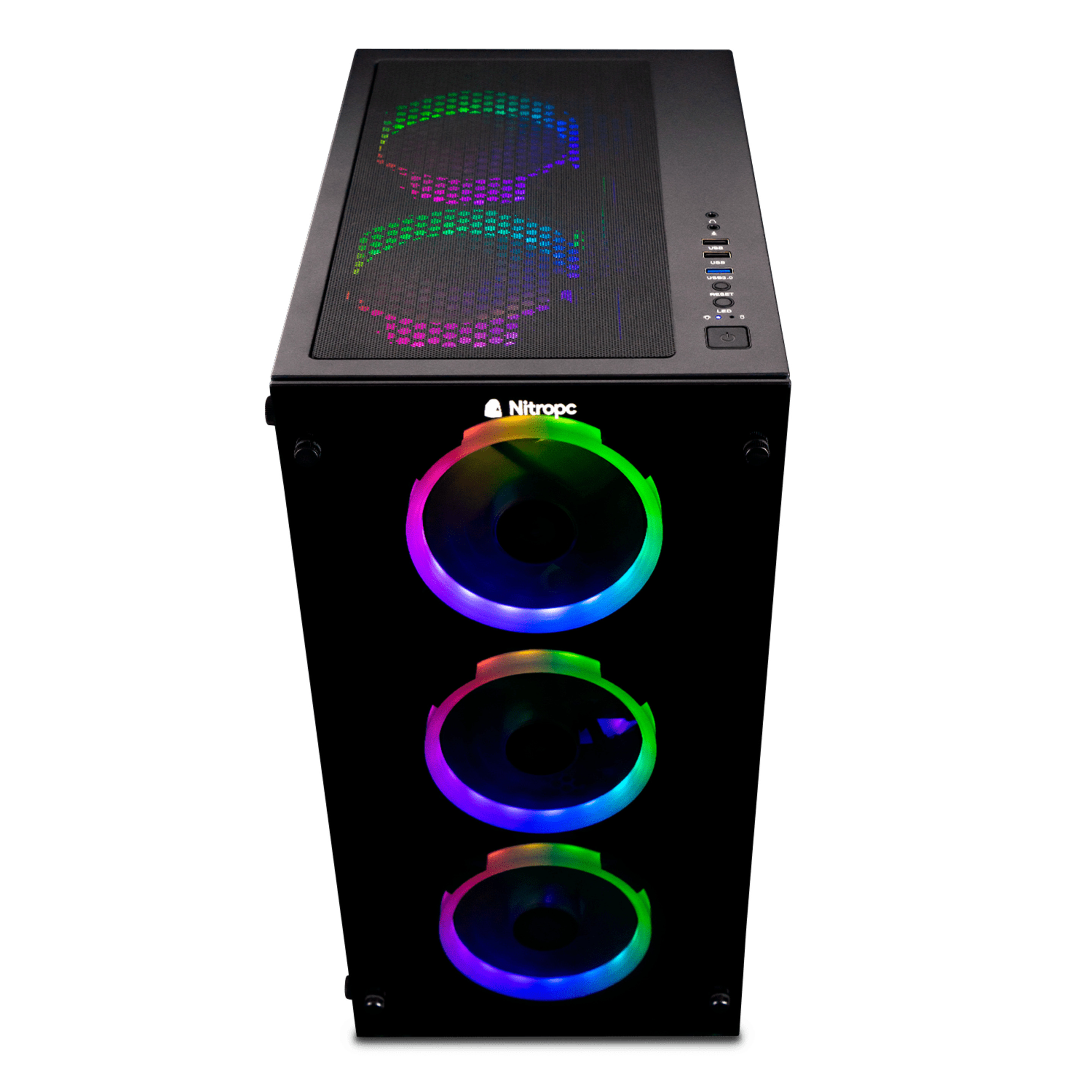 Pc Gaming Nitropc Extremo Nitro Plus - Intel I9-12900f, Rtx3070, Ram 32g, M2 1t+1t, W11+wifi