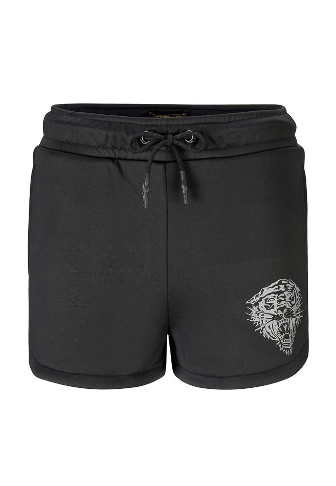 Pantalon Corto Ed Hardy Tiger Glow Runner Short Black - Zapatillas De Moda Para Hombre  MKP