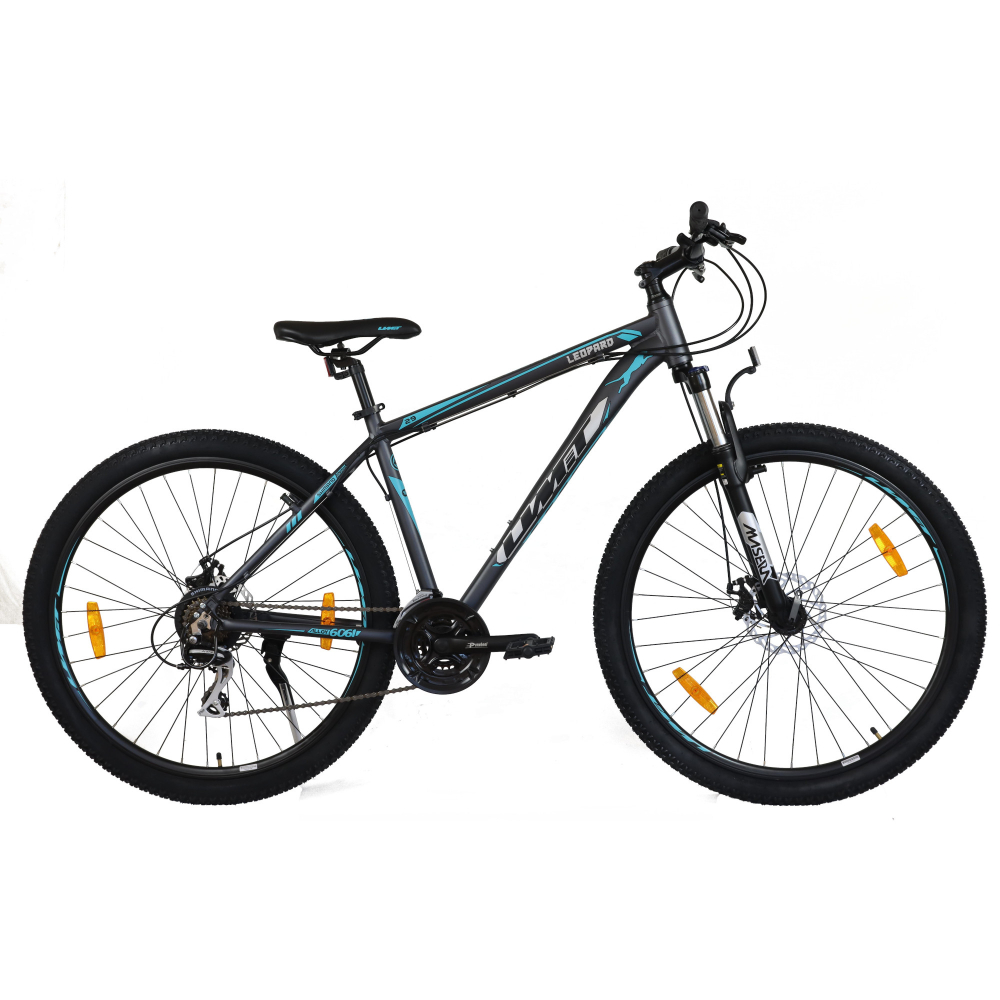 Bicicleta De Montanha 29" Umit Leopard Cinzento Azul - gris-azul - 