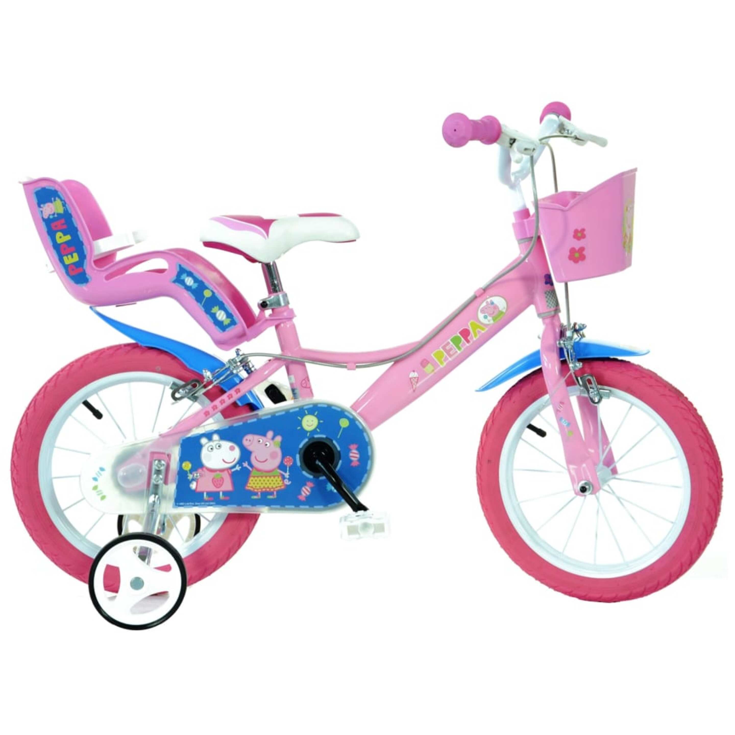 Dino Bikes Bicicleta  Peppa Pig 14" - Sin Color - Bicicleta Para Niños  MKP