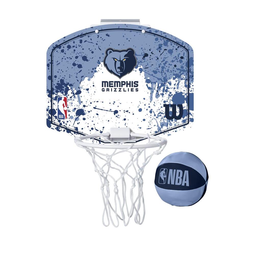 Mini Canasta De Baloncesto Wilson Nba Memphis Grizzlies - gris - 