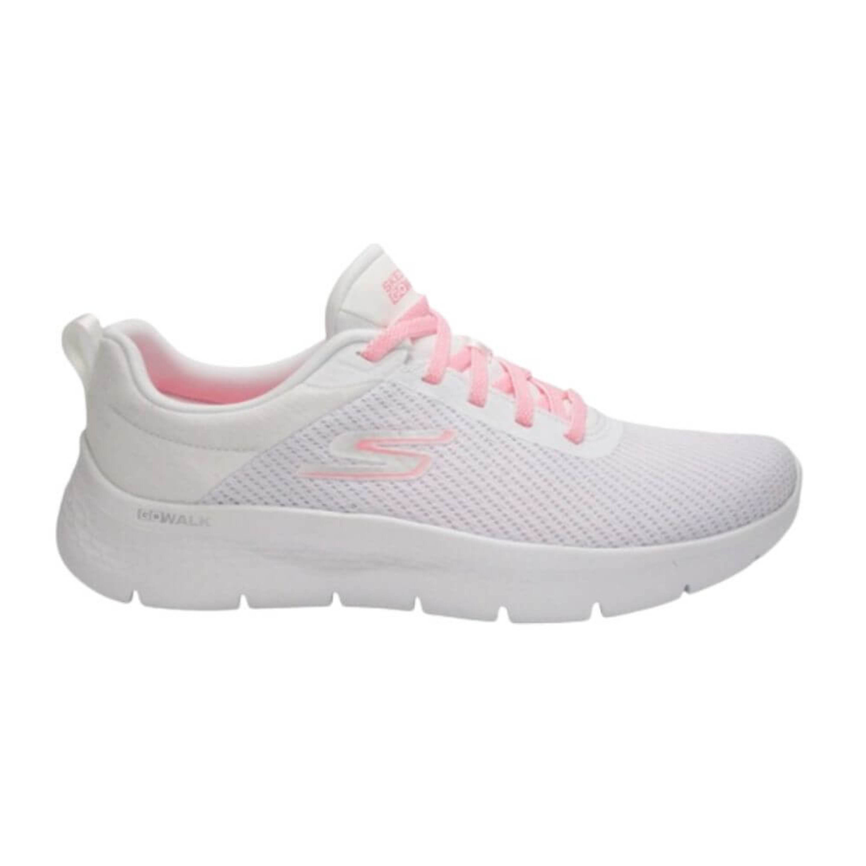 Calçado Skechers Go Walk Flex-alani Mulheres. Branco/rosa - Branco/Rosa | Sport Zone MKP