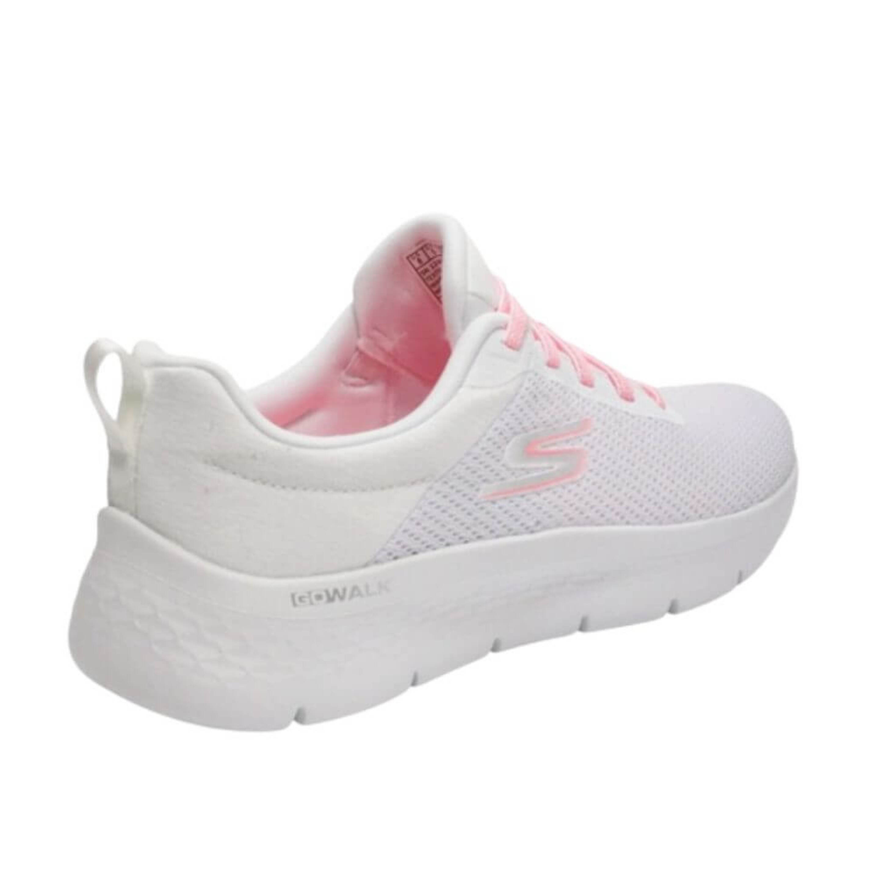 Calçado Skechers Go Walk Flex-alani Mulheres. Branco/rosa - Branco/Rosa | Sport Zone MKP