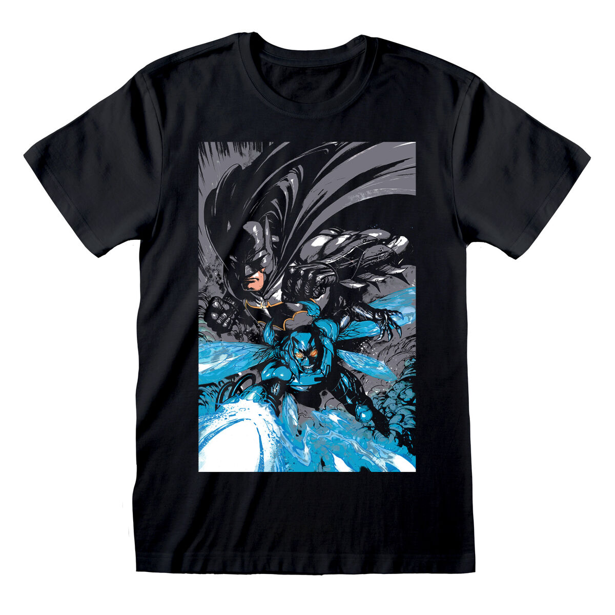 Camiseta De Manga Corta Batman Team Up - negro - 