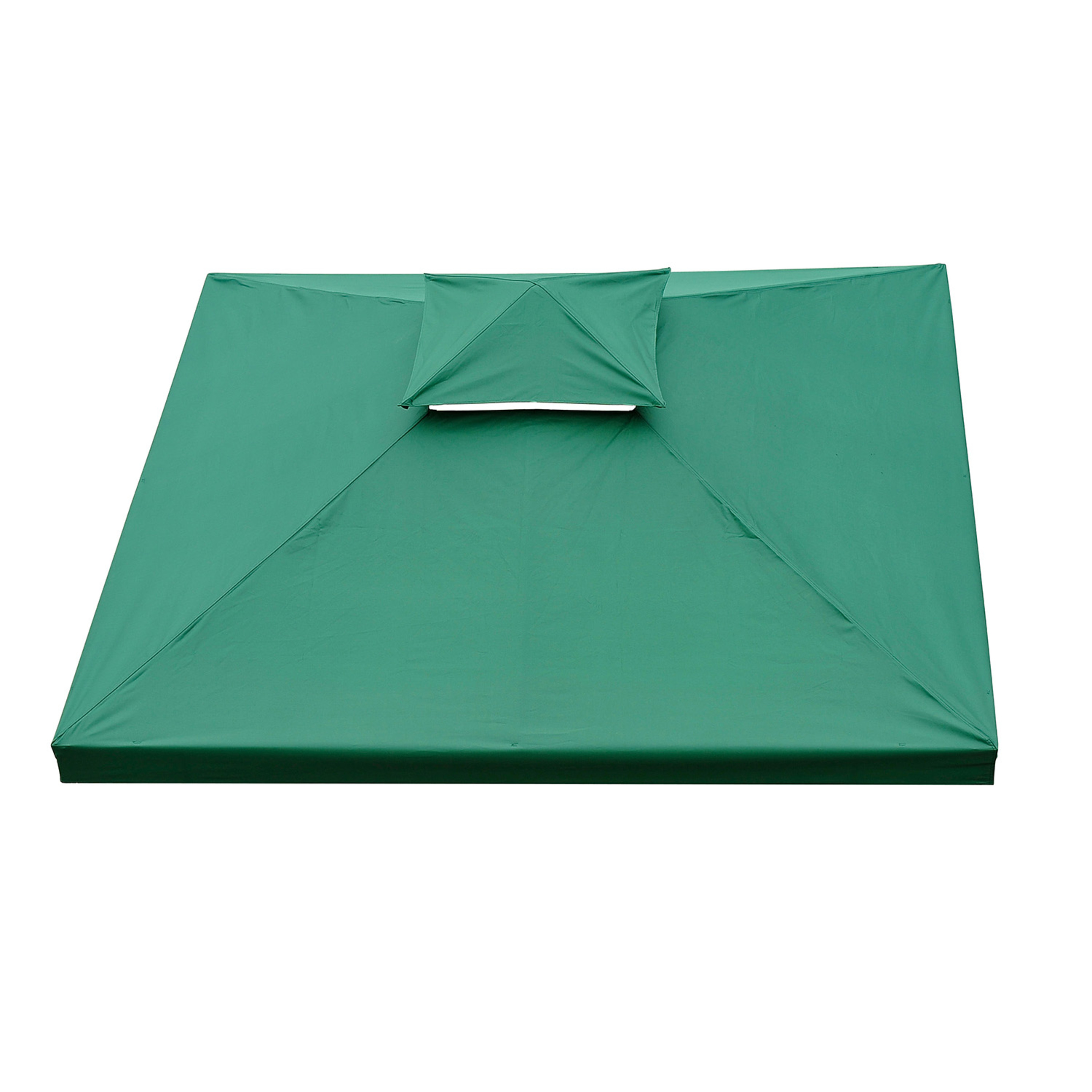 Outsunny® Techo Reemplazo Para Carpa 3x3m Verde Poliéster