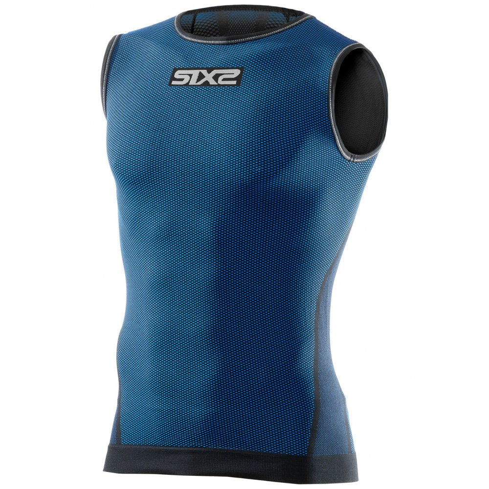 Camiseta Tecnica Carbon Underwear Sixs Smx - azul-marino - 