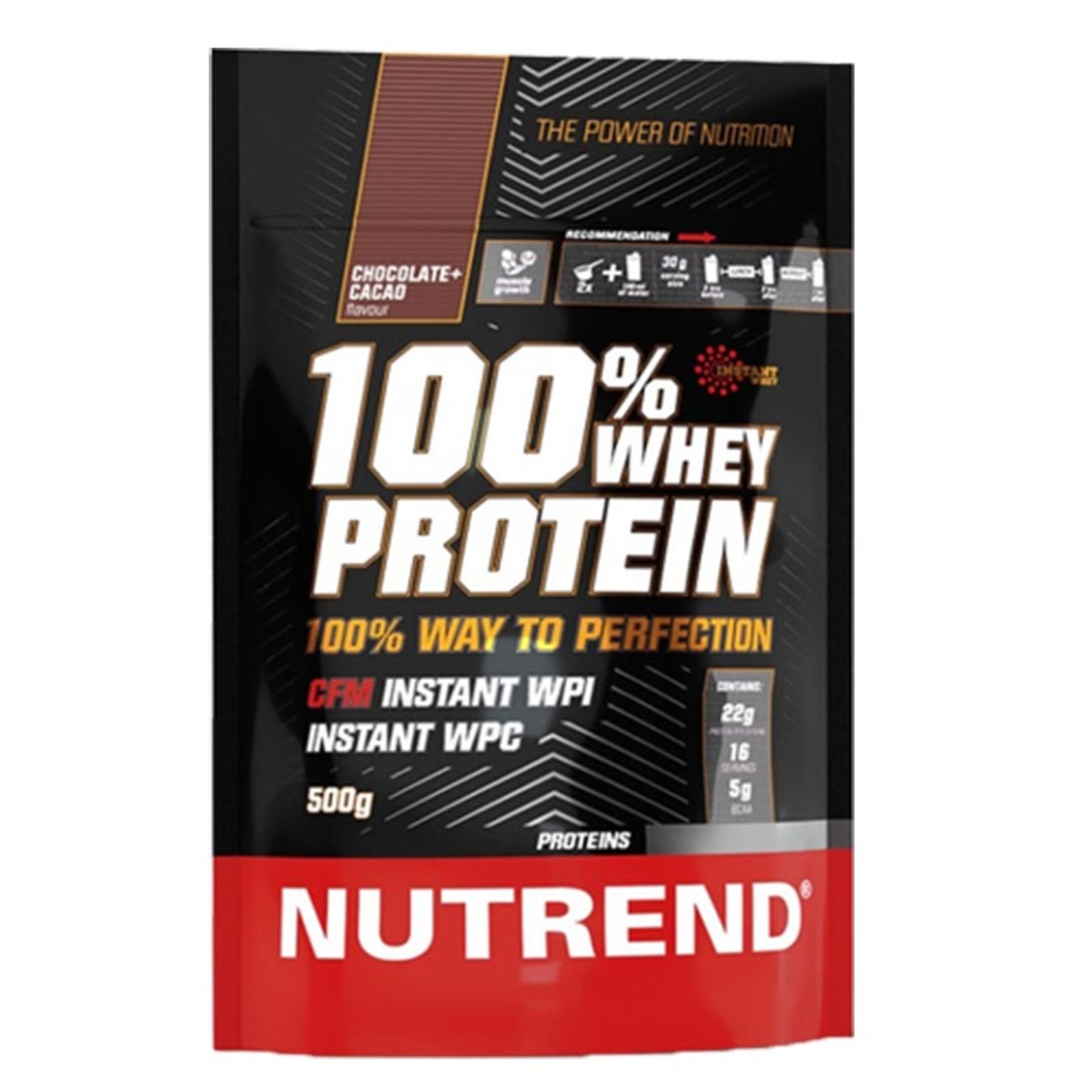 100% Whey Proteín - 500g - Frambuesa