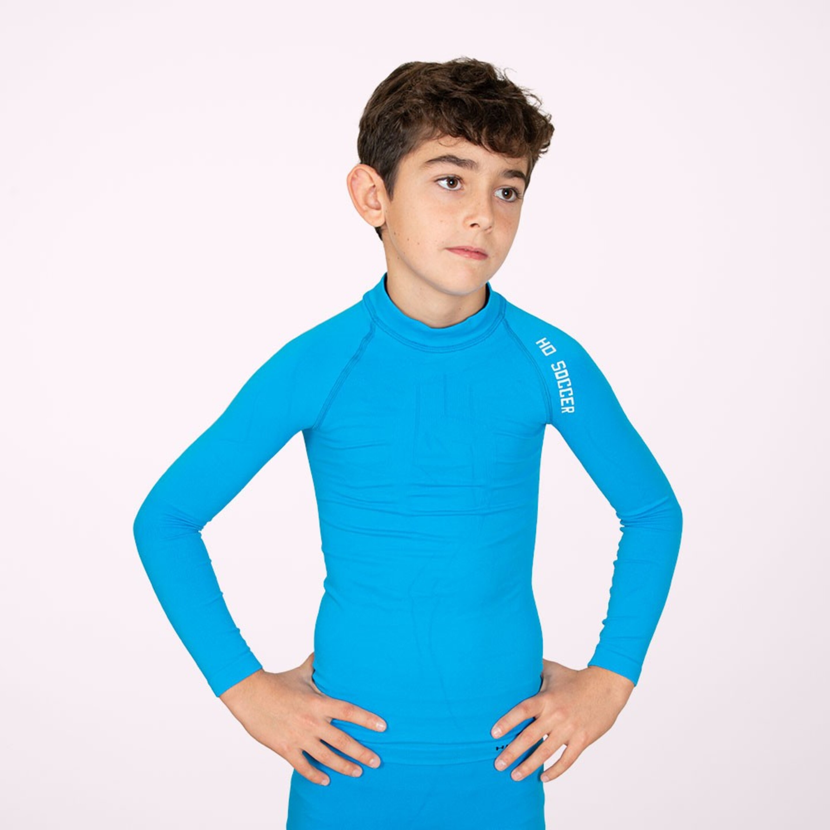 Camiseta Térmica Manga Larga Niño Azul - azul - 