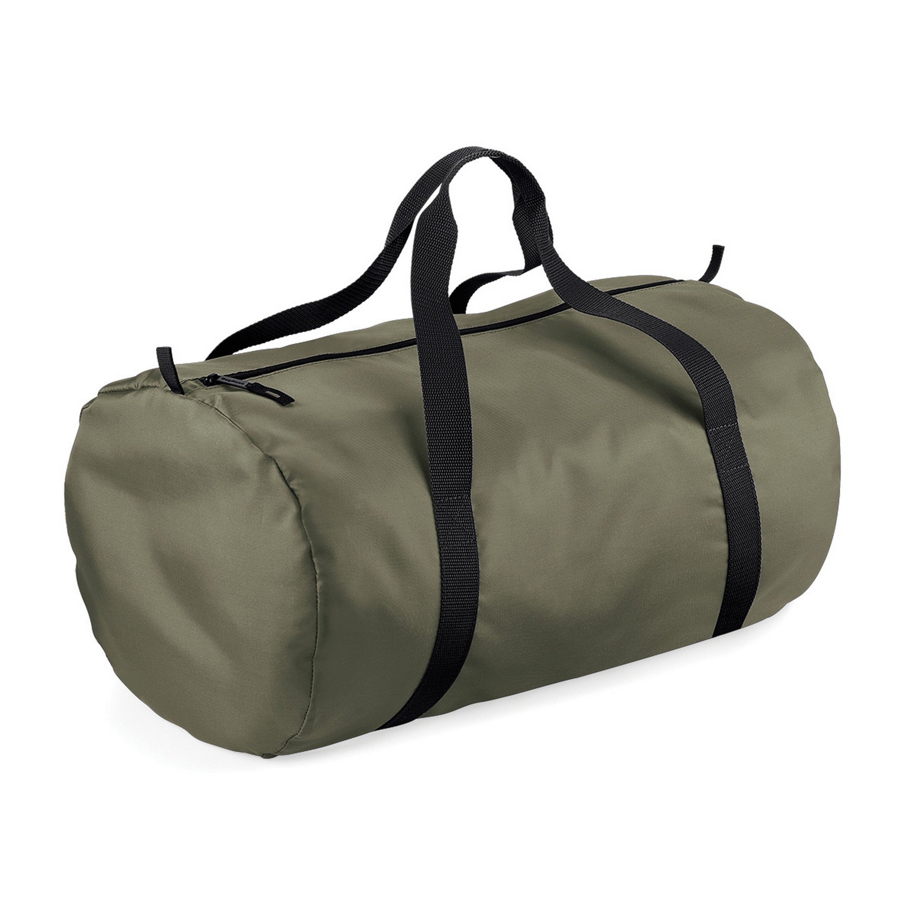 Bolsa De Deporte / De Viaje Impermeable Modelo Barrel Packaway (32 Litros) (Paquete De 2) Bagbase - verde-militar - 