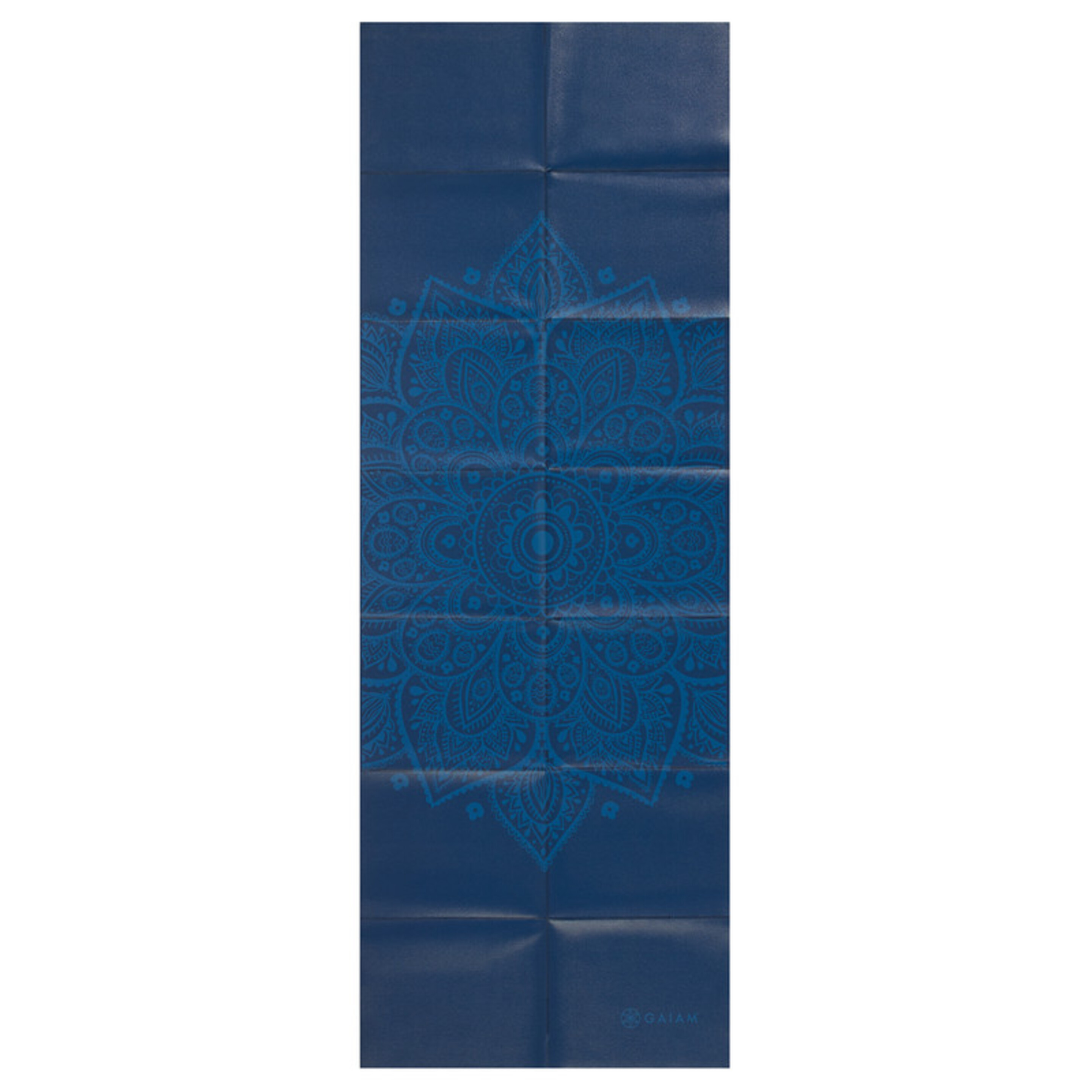 Esterilla Gaiam 2mm Foldable Yoga Mat Blue Sundial