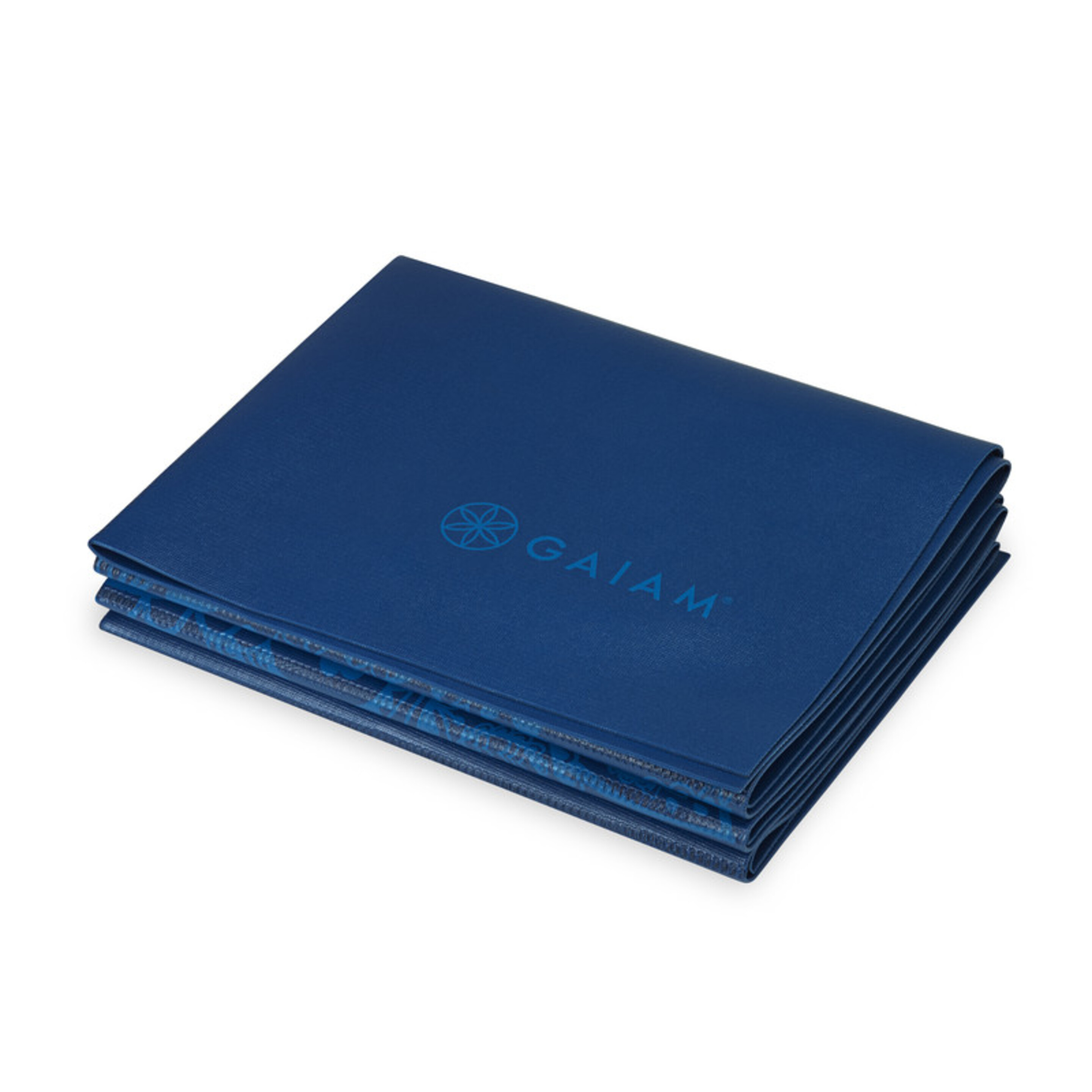 Esterilla Gaiam 2mm Foldable Yoga Mat Blue Sundial